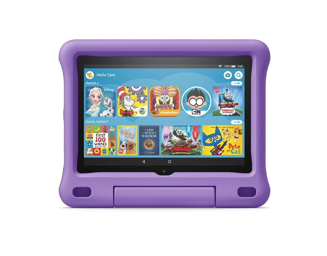 61Ohndcludl. Ac Sl1000 Amazon &Amp;Lt;H1&Amp;Gt;Fire Hd 8 Kids Edition Tablet, 8&Amp;Quot; Hd Display, 32 Gb, Purple Kid-Proof Case&Amp;Lt;/H1&Amp;Gt; &Amp;Lt;Ul Class=&Amp;Quot;A-Unordered-List A-Vertical A-Spacing-Mini&Amp;Quot;&Amp;Gt; &Amp;Lt;Li&Amp;Gt;&Amp;Lt;Span Class=&Amp;Quot;A-List-Item&Amp;Quot;&Amp;Gt;Parents Can Give Kids Access To More Apps Like Netflix, Minecraft, And Zoom Via The Amazon Parent Dashboard.&Amp;Lt;/Span&Amp;Gt;&Amp;Lt;/Li&Amp;Gt; &Amp;Lt;Li&Amp;Gt;&Amp;Lt;Span Class=&Amp;Quot;A-List-Item&Amp;Quot;&Amp;Gt;Stream Over Wifi Or View Downloaded Content On The Go With 32 Gb Of Internal Storage And Up To 12 Hours Of Battery For Reading, Browsing The Web, Watching Videos, And Listening To Music. Add A Microsd Card For Up To 1 Tb Of Additional Storage.&Amp;Lt;/Span&Amp;Gt;&Amp;Lt;/Li&Amp;Gt; &Amp;Lt;Li&Amp;Gt;&Amp;Lt;Span Class=&Amp;Quot;A-List-Item&Amp;Quot;&Amp;Gt;Now With Usb-C For Easier Charging. Includes A Usb-C Cable And 5W Power Adapter In The Box.&Amp;Lt;/Span&Amp;Gt;&Amp;Lt;/Li&Amp;Gt; &Amp;Lt;/Ul&Amp;Gt; &Amp;Lt;H1&Amp;Gt;Included In The Box:&Amp;Lt;/H1&Amp;Gt; Fire Hd 8 Tablet, Amazon Kid-Proof Case, Usb-C (2.0) Cable, 5W Power Adapter, And Quick Start Guide &Amp;Lt;Pre&Amp;Gt;Generation 10Th Generation - 2020 Release&Amp;Lt;/Pre&Amp;Gt; Fire Hd 8 Kids Edition Tablet, 8&Amp;Quot; Hd Display, 32 Gb, Purple Kid-Proof Case