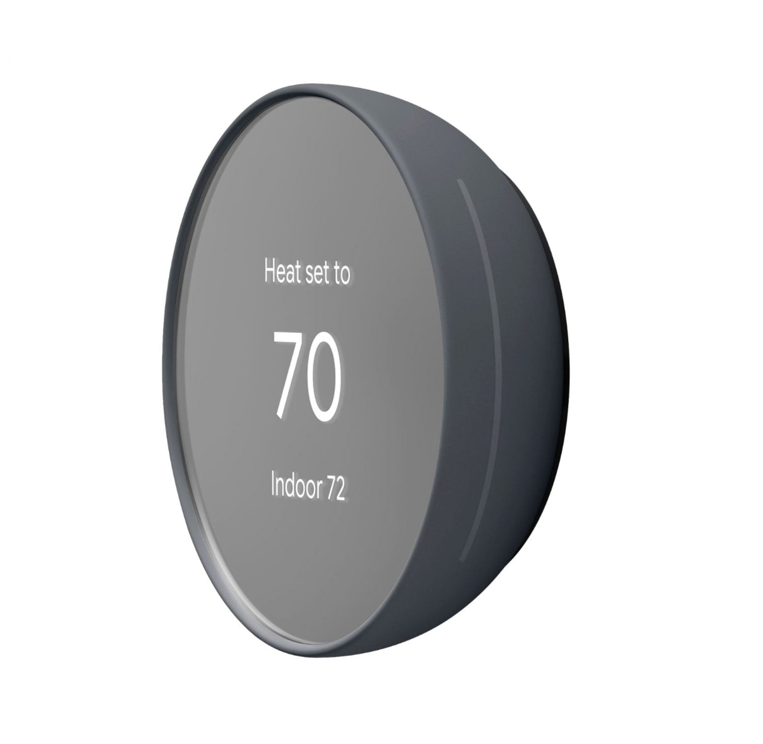 Google Nest Thermostat 4th Gen Smart Programmable Wifi Charcoal Dubai