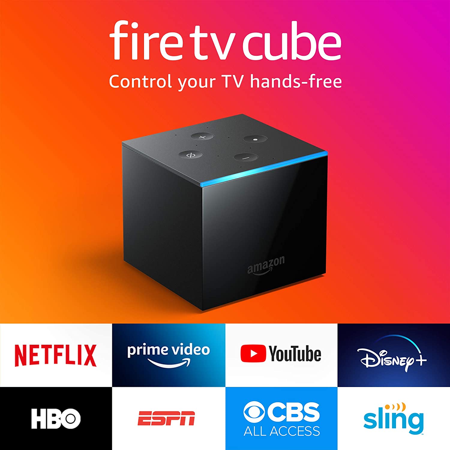 kraan explosie tegenkomen Fire TV Cube 4K Ultra HD 2nd Generation | hands-free with Alexa built in | Alexa  voice remote 3rd Gen Remote | Amazon Dubai