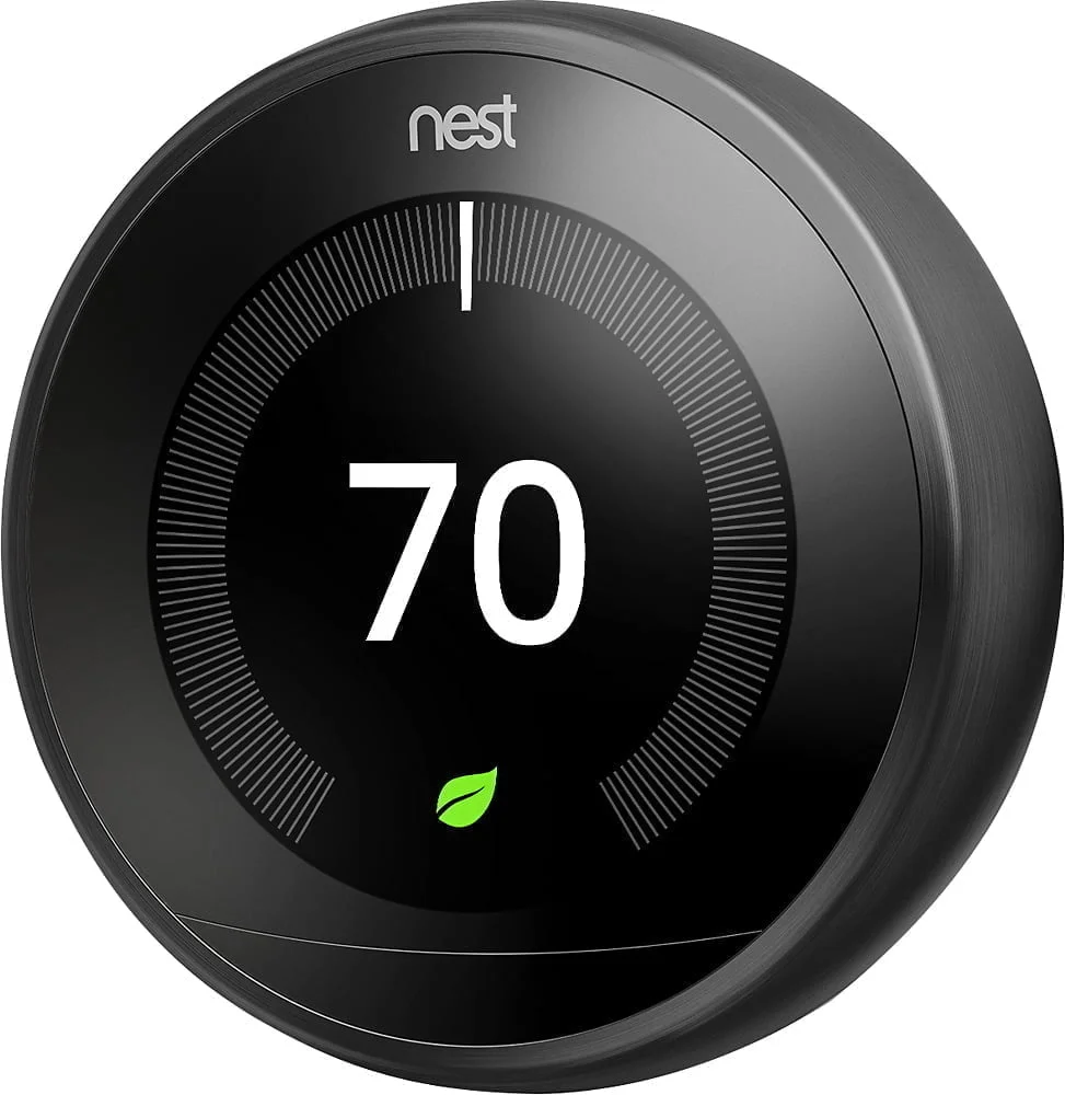 5578763Cv12D Google &Lt;H1&Gt;Google Nest Learning Smart Wifi Thermostat 3Rd Gen - Matt Black T3016Us&Lt;/H1&Gt; &Lt;Ul Class=&Quot;A-Unordered-List A-Vertical A-Spacing-Mini&Quot;&Gt; &Lt;Li&Gt;&Lt;Span Class=&Quot;A-List-Item&Quot;&Gt;Auto-Schedule: No More Confusing Programming. It Learns The Temperatures You Like And Programs Itself.&Lt;/Span&Gt;&Lt;/Li&Gt; &Lt;Li&Gt;&Lt;Span Class=&Quot;A-List-Item&Quot;&Gt;Wi-Fi Thermostat: Connect The Nest Thermostat To Wi-Fi To Change The Temperature From Your Phone, Tablet Or Laptop.&Lt;/Span&Gt;&Lt;/Li&Gt; &Lt;Li&Gt;&Lt;Span Class=&Quot;A-List-Item&Quot;&Gt;Energy Saving: You’ll See The Nest Leaf When You Choose A Temperature That Saves Energy. It Guides You In The Right Direction.&Lt;/Span&Gt;&Lt;/Li&Gt; &Lt;Li&Gt;&Lt;Span Class=&Quot;A-List-Item&Quot;&Gt;Smart Thermostat: Early-On Nest Learns How Your Home Warms Up And Keeps An Eye On The Weather To Get You The Temperature You Want When You Want It.&Lt;/Span&Gt;&Lt;/Li&Gt; &Lt;Li&Gt;&Lt;Span Class=&Quot;A-List-Item&Quot;&Gt;Home/Away Assist: The Nest Thermostat Automatically Turns Itself Down When You’re Away To Avoid Heating Or Cooling An Empty Home.&Lt;/Span&Gt;&Lt;/Li&Gt; &Lt;Li&Gt;&Lt;Span Class=&Quot;A-List-Item&Quot;&Gt;Works With Amazon Alexa For Voice Control (Alexa Device Sold Separately)&Lt;/Span&Gt;&Lt;/Li&Gt; &Lt;Li&Gt;&Lt;Span Class=&Quot;A-List-Item&Quot;&Gt;Auto-Schedule: Nest Learns The Temperatures You Like And Programs Itself In About A Week.&Lt;/Span&Gt;&Lt;/Li&Gt; &Lt;/Ul&Gt; &Lt;H5&Gt;Note : Direct Replacement Warranty One Year&Lt;/H5&Gt; &Lt;Div Class=&Quot;Html-Fragment&Quot;&Gt; &Lt;Div&Gt; &Lt;B&Gt;We Also Provide International Wholesale And Retail Shipping To All Gcc Countries: Saudi Arabia, Qatar, Oman, Kuwait, Bahrain.&Lt;/B&Gt; &Lt;/Div&Gt; &Lt;/Div&Gt; &Lt;Div Class=&Quot;A-Row A-Expander-Container A-Expander-Inline-Container&Quot; Aria-Live=&Quot;Polite&Quot;&Gt; &Lt;Div Class=&Quot;A-Expander-Content A-Expander-Extend-Content A-Expander-Content-Expanded&Quot; Aria-Expanded=&Quot;True&Quot;&Gt;&Lt;/Div&Gt; &Lt;/Div&Gt; Thermostat Google Nest Learning Smart Wifi Thermostat 3Rd Gen - Matt Black T3016Us