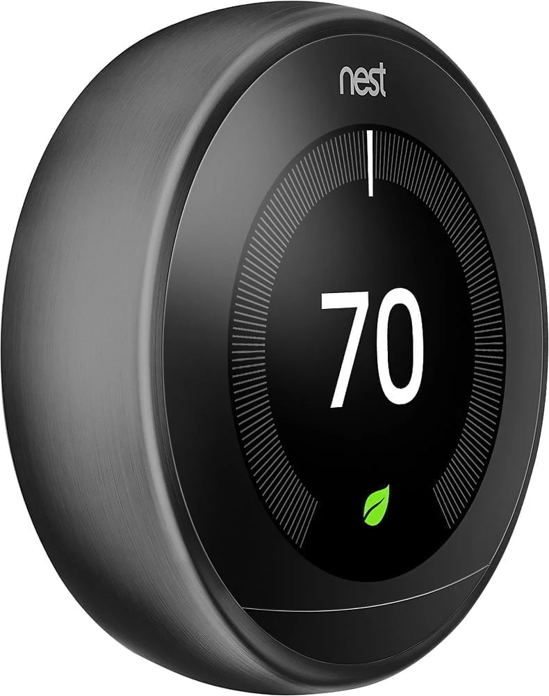 5578763Cv13D Google &Lt;H1&Gt;Google Nest Learning Smart Wifi Thermostat 3Rd Gen - Matt Black T3016Us&Lt;/H1&Gt; &Lt;Ul Class=&Quot;A-Unordered-List A-Vertical A-Spacing-Mini&Quot;&Gt; &Lt;Li&Gt;&Lt;Span Class=&Quot;A-List-Item&Quot;&Gt;Auto-Schedule: No More Confusing Programming. It Learns The Temperatures You Like And Programs Itself.&Lt;/Span&Gt;&Lt;/Li&Gt; &Lt;Li&Gt;&Lt;Span Class=&Quot;A-List-Item&Quot;&Gt;Wi-Fi Thermostat: Connect The Nest Thermostat To Wi-Fi To Change The Temperature From Your Phone, Tablet Or Laptop.&Lt;/Span&Gt;&Lt;/Li&Gt; &Lt;Li&Gt;&Lt;Span Class=&Quot;A-List-Item&Quot;&Gt;Energy Saving: You’ll See The Nest Leaf When You Choose A Temperature That Saves Energy. It Guides You In The Right Direction.&Lt;/Span&Gt;&Lt;/Li&Gt; &Lt;Li&Gt;&Lt;Span Class=&Quot;A-List-Item&Quot;&Gt;Smart Thermostat: Early-On Nest Learns How Your Home Warms Up And Keeps An Eye On The Weather To Get You The Temperature You Want When You Want It.&Lt;/Span&Gt;&Lt;/Li&Gt; &Lt;Li&Gt;&Lt;Span Class=&Quot;A-List-Item&Quot;&Gt;Home/Away Assist: The Nest Thermostat Automatically Turns Itself Down When You’re Away To Avoid Heating Or Cooling An Empty Home.&Lt;/Span&Gt;&Lt;/Li&Gt; &Lt;Li&Gt;&Lt;Span Class=&Quot;A-List-Item&Quot;&Gt;Works With Amazon Alexa For Voice Control (Alexa Device Sold Separately)&Lt;/Span&Gt;&Lt;/Li&Gt; &Lt;Li&Gt;&Lt;Span Class=&Quot;A-List-Item&Quot;&Gt;Auto-Schedule: Nest Learns The Temperatures You Like And Programs Itself In About A Week.&Lt;/Span&Gt;&Lt;/Li&Gt; &Lt;/Ul&Gt; &Lt;H5&Gt;Note : Direct Replacement Warranty One Year&Lt;/H5&Gt; &Lt;Div Class=&Quot;Html-Fragment&Quot;&Gt; &Lt;Div&Gt; &Lt;B&Gt;We Also Provide International Wholesale And Retail Shipping To All Gcc Countries: Saudi Arabia, Qatar, Oman, Kuwait, Bahrain.&Lt;/B&Gt; &Lt;/Div&Gt; &Lt;/Div&Gt; &Lt;Div Class=&Quot;A-Row A-Expander-Container A-Expander-Inline-Container&Quot; Aria-Live=&Quot;Polite&Quot;&Gt; &Lt;Div Class=&Quot;A-Expander-Content A-Expander-Extend-Content A-Expander-Content-Expanded&Quot; Aria-Expanded=&Quot;True&Quot;&Gt;&Lt;/Div&Gt; &Lt;/Div&Gt; Thermostat Google Nest Learning Smart Wifi Thermostat 3Rd Gen - Matt Black T3016Us