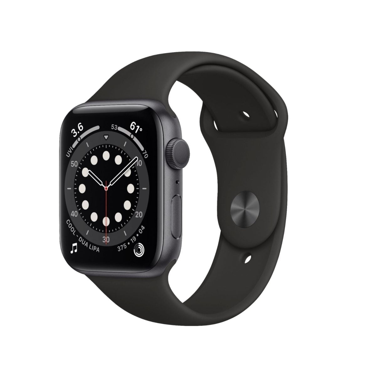 6215931 Sd Scaled Apple &Amp;Lt;Div Class=&Amp;Quot;Sku-Title&Amp;Quot;&Amp;Gt; &Amp;Lt;H1 Class=&Amp;Quot;Heading-5 V-Fw-Regular&Amp;Quot;&Amp;Gt;Apple Watch Series 6 (Gps) 44Mm Space Gray Aluminum Case With Black Sport Band - Space Gray&Amp;Lt;/H1&Amp;Gt; &Amp;Lt;/Div&Amp;Gt; &Amp;Lt;Div Class=&Amp;Quot;Long-Description-Container Body-Copy &Amp;Quot;&Amp;Gt; &Amp;Lt;Div Class=&Amp;Quot;Product-Description&Amp;Quot;&Amp;Gt;Apple Watch Series 6 Lets You Measure Your Blood Oxygen Level With A Revolutionary New Sensor And App.¹ Take An Ecg From Your Wrist.² See Your Fitness Metrics On The Enhanced Always-On Retina Display, Now 2.5X Brighter Outdoors When Your Wrist Is Down. Set A Bedtime Routine And Track Your Sleep. And Reply To Calls And Messages Right From Your Wrist. It’s The Ultimate Device For A Healthier, More Active, More Connected Life.&Amp;Lt;/Div&Amp;Gt; &Amp;Lt;/Div&Amp;Gt; Apple Watch Series 6 (Gps) 44Mm Space Grey Aluminum Case With Black Sport Band - M00H3