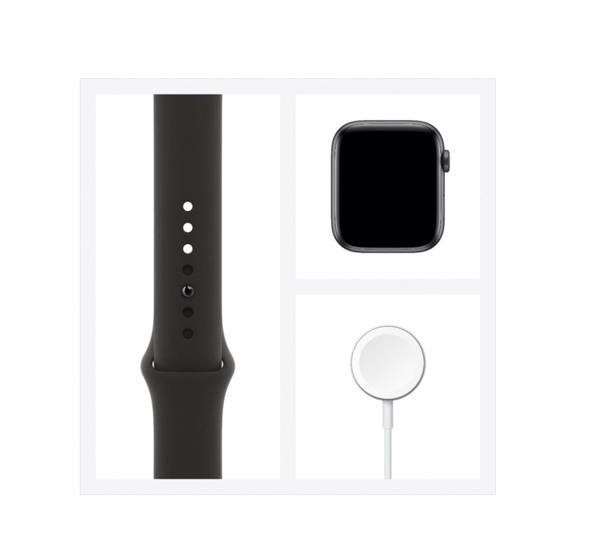 Apple &Lt;Div Class=&Quot;Sku-Title&Quot;&Gt; &Lt;H1 Class=&Quot;Heading-5 V-Fw-Regular&Quot;&Gt;Apple Watch Series 6 (Gps) 44Mm Space Gray Aluminum Case With Black Sport Band - Space Gray&Lt;/H1&Gt; &Lt;/Div&Gt; &Lt;Div Class=&Quot;Long-Description-Container Body-Copy &Quot;&Gt; &Lt;Div Class=&Quot;Product-Description&Quot;&Gt;Apple Watch Series 6 Lets You Measure Your Blood Oxygen Level With A Revolutionary New Sensor And App.¹ Take An Ecg From Your Wrist.² See Your Fitness Metrics On The Enhanced Always-On Retina Display, Now 2.5X Brighter Outdoors When Your Wrist Is Down. Set A Bedtime Routine And Track Your Sleep. And Reply To Calls And Messages Right From Your Wrist. It’s The Ultimate Device For A Healthier, More Active, More Connected Life.&Lt;/Div&Gt; &Lt;/Div&Gt; Apple Watch Series 6 (Gps) 44Mm Space Grey Aluminum Case With Black Sport Band - M00H3
