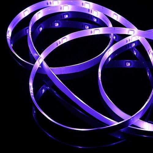 20180921181453 65410 The Rgb Aurora Lightstrip Plus Offers Variable Lighting Depending On The Atmosphere - With Individual Color Choice (16 Million Colors) And Adjustable Brightness. With The Pre-Programmed Modes Impressive Accents Can Be Set For Special Occasions, Even Synchronization With Music Is Possible. Automating Several Lightstrips At The Same Time Is Possible Due To The Light Group Control Function. Aurora Lightstrip Supports Voice Control And Can Be Operated With A Smartphone Via The Yeelight App. Xiaomi Yeelight Lightstrip Plus Works With Alexa And Google Assistant