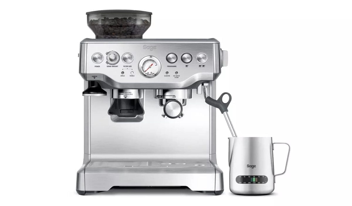 7985692 R Z006A Sage &Lt;H1&Gt;Sage Bes875Uk The Barista Express Espresso Coffee Machine&Lt;/H1&Gt; &Lt;H2 Class=&Quot;Descriptionstyles__Heading-Sc-1Xg1Hca-1 Dcmyoj&Quot;&Gt;About This Product&Lt;/H2&Gt; &Lt;Div Class=&Quot;Product-Description-Content-Text&Quot;&Gt; True Cafe-Quality, Without The Barista. Create Great Tasting Espresso - From Bean To Espresso - In Less Than A Minute. The Barista Express Allows You To Grind The Beans Right Before Extraction, And Its Interchangeable Filters And A Choice Of Automatic Or Manual Operation Ensure Authentic Cafe Style Results In No Time At All. An Integrated Conical Burr Grinder Grinds On-Demand To Deliver The Right Amount Of Freshly Ground Coffee Directly Into The Portafilter For Your Preferred Taste With Any Roast Of Bean. Digital Temperature Control (Pid) Delivers Water At Precisely The Right Temperature, Ensuring Optimal Espresso Extraction. The Steam Wand Performs At The Level That Allows You To Hand Texture Micro-Foam Milk That Enhances Flavor And Enables The Creation Of Latte Art. &Lt;/Div&Gt; [Video Width=&Quot;1024&Quot; Height=&Quot;576&Quot; M4V=&Quot;Https://Lablaab.com/Wp-Content/Uploads/2021/03/Video_Url_181920_3988.M4V&Quot;][/Video] &Lt;Ul&Gt; &Lt;Li&Gt;Coffee Options Include: Espresso, Cappuccino, Latte, Americano, Ristretto, Lungo, And Latte Macchiato.&Lt;/Li&Gt; &Lt;Li&Gt;Can Be Used With Ground Coffee Or Coffee Beans.&Lt;/Li&Gt; &Lt;Li&Gt;Integrated Burr Grinder With 15 Settings.&Lt;/Li&Gt; &Lt;Li&Gt;Milk Frother Included.&Lt;/Li&Gt; &Lt;Li&Gt;15 Bar Pump Pressure.&Lt;/Li&Gt; &Lt;Li&Gt;Water Capacity 2 Liters.&Lt;/Li&Gt; &Lt;Li&Gt;Water Level Gauge.&Lt;/Li&Gt; &Lt;Li&Gt;Transparent Removable Water Tank.&Lt;/Li&Gt; &Lt;Li&Gt;Removable Drip Tray.&Lt;/Li&Gt; &Lt;Li&Gt;Cup Warmer.&Lt;/Li&Gt; &Lt;Li&Gt;Auto Shut-Off After 20 Minutes.&Lt;/Li&Gt; &Lt;Li&Gt;Dishwasher Safe Parts For Effortless Cleaning.&Lt;/Li&Gt; &Lt;/Ul&Gt; General Information &Lt;Ul&Gt; &Lt;Li&Gt;Model Number: Bes875Uk.&Lt;/Li&Gt; &Lt;Li&Gt;Size H40, W33, D31Cm.&Lt;/Li&Gt; &Lt;Li&Gt;1850 Watts.&Lt;/Li&Gt; &Lt;Li&Gt;Ean: 9312432024686.&Lt;/Li&Gt; &Lt;/Ul&Gt; Warranty : 3 Months : This Warranty Does Not Apply: (A) To Damage Caused &Lt;Strong&Gt;Depending On The Usage.&Lt;/Strong&Gt; (B) Damage &Lt;Strong&Gt;Caused By Accident, Or Misuse&Lt;/Strong&Gt;. Espresso Coffee Machine Sage Bes875Uk The Barista Express Espresso Coffee Machine