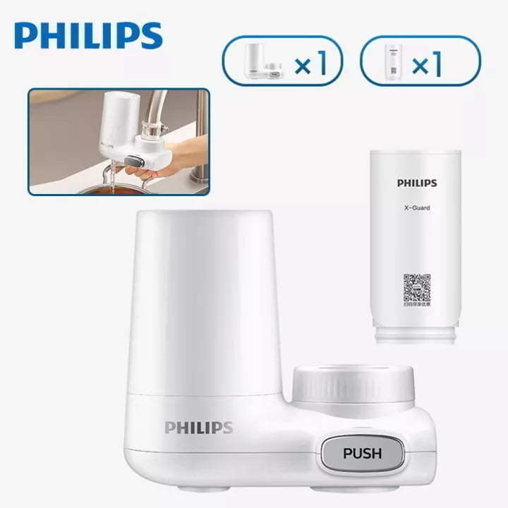 Philips Water 2 فيليبس &Lt;H1&Gt;جهاز تنقية المياه الأصلي من Philips Awp302&Lt;/H1&Gt;
&Lt;H2&Gt;مواصفات المنتج&Lt;/H2&Gt;
• إزالة الكلور بكفاءة 99٪
• مطبخ وحمام
• سهل الفك
• تنقية بسعة كبيرة 1000 لتر
• احتفظ بالعناصر المعدنية المفيدة في الماء مع مرشح بديل إضافي Awp 302 جهاز تنقية المياه صنبور تصفية المياه لتنقية المياه من فيليبس أون صنبور - Awp302