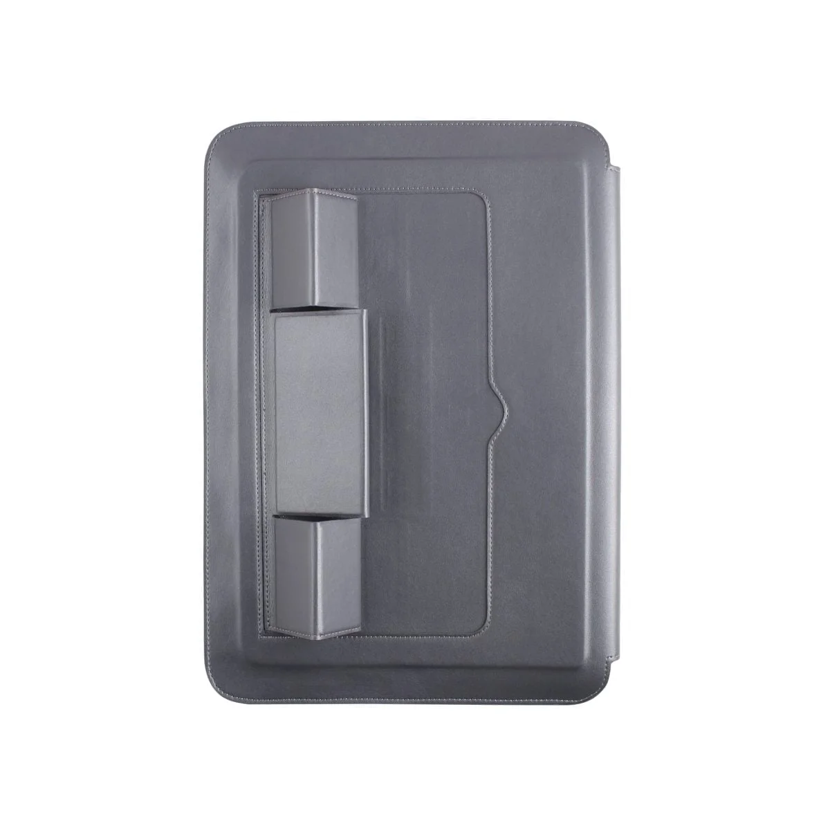 Jcp2393 Multifunction Sleeve Stand Gray &Lt;H1&Gt;Ergo Multifunction Sleeve Stand (Gray)&Lt;/H1&Gt; The Elegantly Compact Multifunction Sleeve Stand Is A Practical Carry Accessory That Allows You To Use Your Laptop In A More Ergonomic Position When You’re On The Go And Minimize Neck Strain. Featuring A Built-In Stand That Props Up Your Laptop To A 15° Or 30° Position, Magnetic Closures And Made From A Durable Pu Material, The Multifunction Sleeve Stand Is Versatile Travel Accessory. &Lt;Ul&Gt; &Lt;Li&Gt;Ergonomic Riser Stand Holds Laptop At 15° Or 30°&Lt;/Li&Gt; &Lt;Li&Gt;Magnetic Closure/Stand For Quick And Easy Setup&Lt;/Li&Gt; &Lt;Li&Gt;Increases Cooling Airflow Around Laptop&Lt;/Li&Gt; &Lt;Li&Gt;Durable 3Mm Pu Material&Lt;/Li&Gt; &Lt;/Ul&Gt; Ergo Multifunction Sleeve Stand (Gray) - Jcp2393 Ergo Multifunction Sleeve Stand (Gray) - Jcp2393