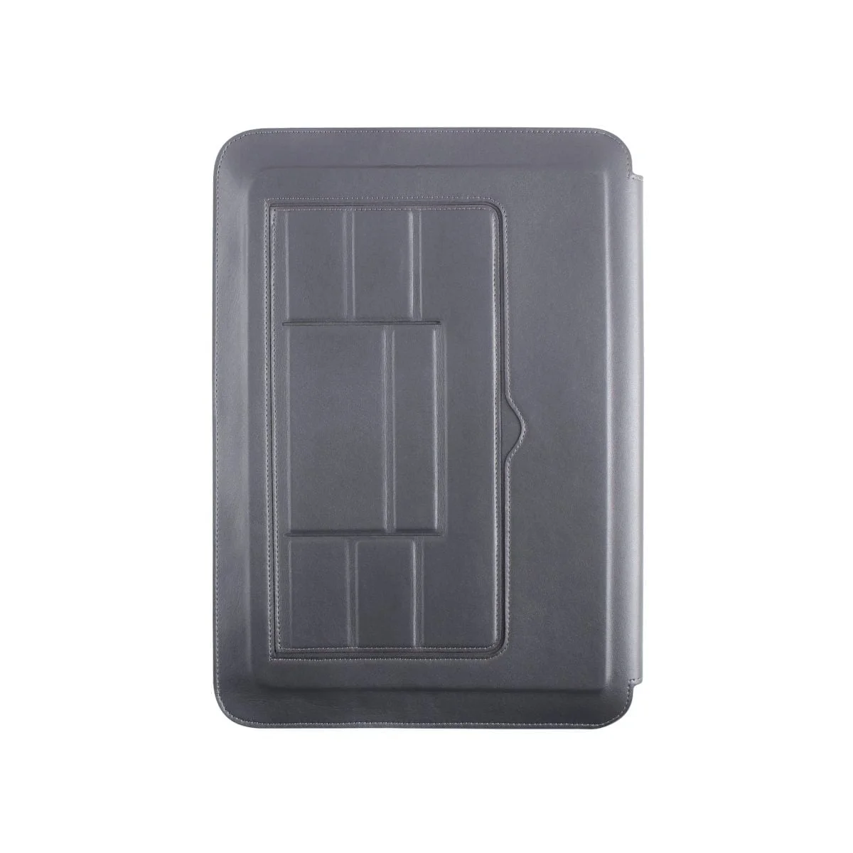 Jcp2393 Multifunction Sleeve Stand Gray &Lt;H1&Gt;Ergo Multifunction Sleeve Stand (Gray)&Lt;/H1&Gt; The Elegantly Compact Multifunction Sleeve Stand Is A Practical Carry Accessory That Allows You To Use Your Laptop In A More Ergonomic Position When You’re On The Go And Minimize Neck Strain. Featuring A Built-In Stand That Props Up Your Laptop To A 15° Or 30° Position, Magnetic Closures And Made From A Durable Pu Material, The Multifunction Sleeve Stand Is Versatile Travel Accessory. &Lt;Ul&Gt; &Lt;Li&Gt;Ergonomic Riser Stand Holds Laptop At 15° Or 30°&Lt;/Li&Gt; &Lt;Li&Gt;Magnetic Closure/Stand For Quick And Easy Setup&Lt;/Li&Gt; &Lt;Li&Gt;Increases Cooling Airflow Around Laptop&Lt;/Li&Gt; &Lt;Li&Gt;Durable 3Mm Pu Material&Lt;/Li&Gt; &Lt;/Ul&Gt; Ergo Multifunction Sleeve Stand (Gray) - Jcp2393 Ergo Multifunction Sleeve Stand (Gray) - Jcp2393