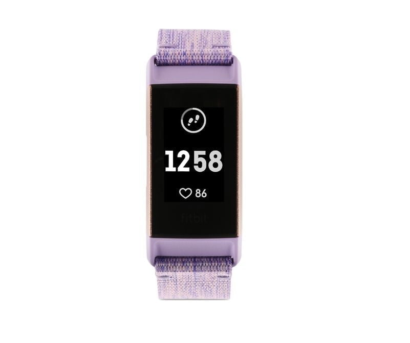 L 10184536 008 Fitbit Fitness Tracker Stay On Top Of Your Personal Health Goals With The Fitbit Charge 3 Se . This Useful Fitness Watch Tracks Activity Like Steps, Distance, Floors Climbed, Active Minutes, And Calories Burned So You Can Get A Real Insight Into How Your Daily Activities Match Up To Your Targets. Staying Healthy Doesn'T Stop At Night, That'S Why The Fitbit Also Tracks Your Sleep, Showing You How Much Time You Spent In Light, Deep And Rem Sleep Stages. A Free 3-Month Fitbit Premium Subscription Is Also Included. With Customized Guidance Based On Your Body, You Have All The Help You Need To Meet Your Fitness Goals. Exercise Recognition The Charge 3 Special Edition Is A Great Helper With Sports And Exercising. It Automatically Recognizes Activities Like Running, And Swimming, And Also Has 15 Preset Modes Including Bike, Yoga And Circuit Training. It'Ll Save Your Results And Stats In The Fitbit App So You Can See How You'Re Progressing And Set New Goals. It'S Water Resistant Up To 50 Metres Too, So If You'Re Doing Some Lengths In The Pool You Don'T Have To Worry About Taking It Off. Touchscreen Display With A Large, Touchscreen Display And Automatic Backlighting, It'S Easier To See All Your Stats, Notifications, Or Even Just The Time Of Day On Your Fitbit Charge 3. This Fitbit Also Has Nfc So You Can Charge It Wirelessly And Make Contactless Payments. Stay Connected More Than Just A Fitness Tracker, The Charge 3 Helps You Stay Connected With Call And Calendar Alerts, As Well As Text And App Notifications Direct From Your Smartphone. It Looks Great On Your Wrist Too, With A Modern, Minimal Design That Works With Any Outfit. &Lt;Ul&Gt; &Lt;Li&Gt;24/7 Heart Rate&Lt;/Li&Gt; &Lt;Li&Gt; &Lt;P Class=&Quot;Calorie-Burn&Quot; Data-Tracking-Title=&Quot;All Day Calorie Burn&Quot;&Gt;All-Day Calorie Burn&Lt;/P&Gt; &Lt;/Li&Gt; &Lt;Li&Gt; &Lt;P Class=&Quot;Cardio-Levels-Bar&Quot; Data-Tracking-Title=&Quot;Real-Time Heart Rate Zones&Quot;&Gt;Real-Time Heart Rate Zones&Lt;/P&Gt; &Lt;/Li&Gt; &Lt;Li&Gt; &Lt;P Class=&Quot;Sleep&Quot; Data-Tracking-Title=&Quot;Auto Sleep Tracking&Quot;&Gt;Auto Sleep Tracking&Lt;/P&Gt; &Lt;/Li&Gt; &Lt;Li&Gt; &Lt;P Class=&Quot;Female-Health&Quot; Data-Tracking-Title=&Quot;Female Health Tracking&Quot;&Gt;Female Health Tracking&Lt;/P&Gt; &Lt;/Li&Gt; &Lt;Li&Gt; &Lt;P Class=&Quot;Dashboard&Quot; Data-Tracking-Title=&Quot;Fitbit App Dashboard&Quot;&Gt;Fitbit App Dashboard&Lt;/P&Gt; &Lt;/Li&Gt; &Lt;/Ul&Gt; Accessories Included: Small &Amp; Large Bands, Charge Cable Fitbit Charge 3 Fitbit Charge 3 Special Edition Fitness Tracker With Swim Tracking - Lavender Woven Band/Rose Gold Tracker