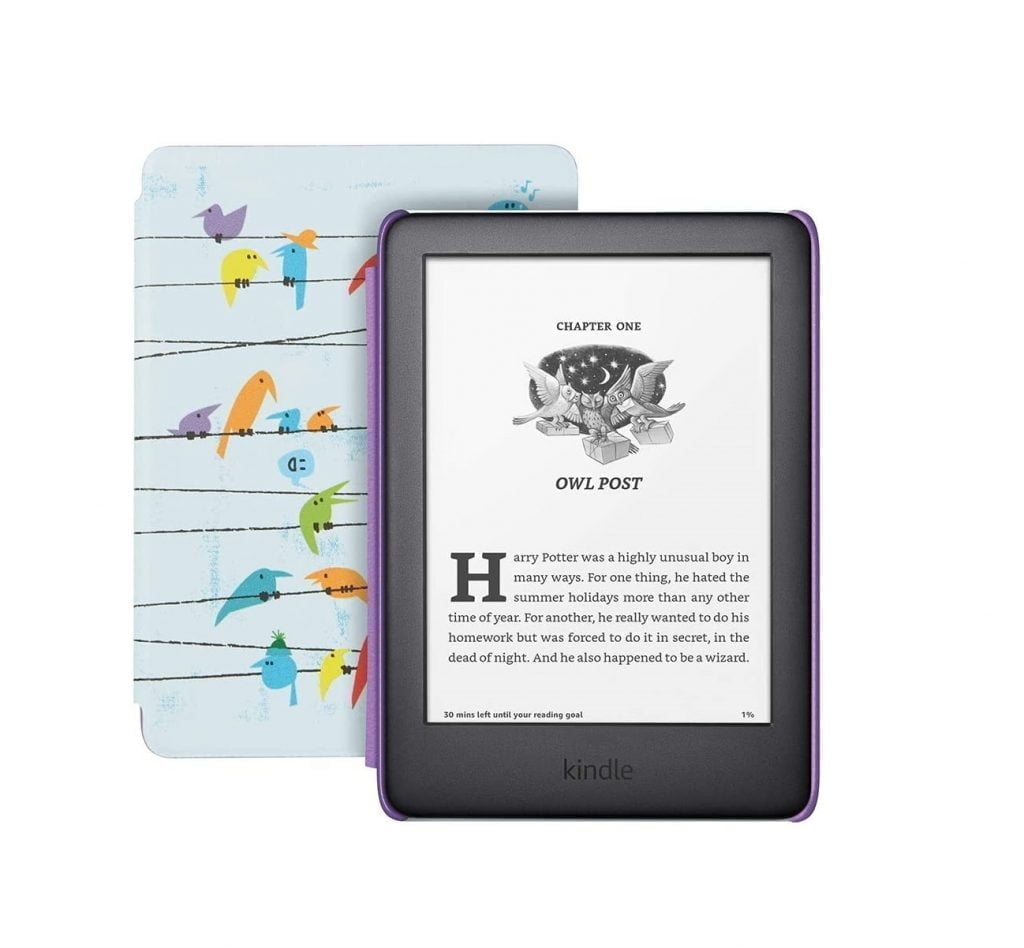 Kindle Kids Edition - Includes cover - Rainbow Birds Cover | Amazon Dubai