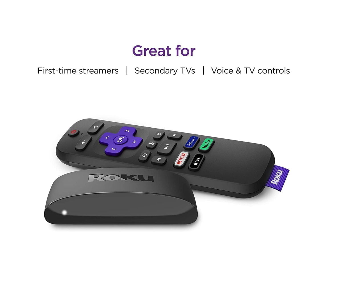 71Jbmqjhnml. Ac Sl1500 1 Roku &Lt;H1&Gt;Roku Express 4K+ 2021 | Streaming Media Player Hd/4K/Hdr With Smooth Wireless Streaming And Roku Voice Remote With Tv Controls, Includes Premium Hdmi Cable&Lt;/H1&Gt; &Lt;Ul Class=&Quot;A-Unordered-List A-Vertical A-Spacing-Mini&Quot;&Gt; &Lt;Li&Gt;&Lt;Span Class=&Quot;A-List-Item&Quot;&Gt;Brilliant 4K Picture Quality: Stream In Hd, 4K, And Hdr With Sharp Resolution And Vivid Color Optimized For Your Tv&Lt;/Span&Gt;&Lt;/Li&Gt; &Lt;Li&Gt;&Lt;Span Class=&Quot;A-List-Item&Quot;&Gt;Smooth Wireless Streaming: Now Featuring Dual-Band Wireless, Enjoy A Smooth Streaming Experience With Faster Wireless Performance, Even With Multiple Devices Connected To Your Network&Lt;/Span&Gt;&Lt;/Li&Gt; &Lt;Li&Gt;&Lt;Span Class=&Quot;A-List-Item&Quot;&Gt;No More Juggling Remotes: Power Up Your Tv, Adjust The Volume, Mute, And Control Your Roku Device All With One Remote&Lt;/Span&Gt;&Lt;/Li&Gt; &Lt;Li&Gt;&Lt;Span Class=&Quot;A-List-Item&Quot;&Gt;Convenient Voice Control: Use Your Voice To Quickly Search Across Channels, Turn Captions On, And More In A Touch&Lt;/Span&Gt;&Lt;/Li&Gt; &Lt;Li&Gt;&Lt;Span Class=&Quot;A-List-Item&Quot;&Gt;Upgrade To Roku Streaming: All Of Your Favorite Channels, Like Hbo Max, Netflix, Youtube Tv, And Prime Video, Are Front And Center On The Customizable Home Screen, Plus Your Device Is Always Getting Better With Automatic Updates&Lt;/Span&Gt;&Lt;/Li&Gt; &Lt;Li&Gt;&Lt;Span Class=&Quot;A-List-Item&Quot;&Gt;Simple Setup: It’s Easy To Get Started With Everything You Need Included In The Box, Including A Premium Hdmi Cable—Just Plug It In And Connect To The Internet&Lt;/Span&Gt;&Lt;/Li&Gt; &Lt;Li&Gt;&Lt;Span Class=&Quot;A-List-Item&Quot;&Gt;Save Money, Stream Big: Watch What You Love, Including A Massive Selection Of Free And Live Tv, Including 150+ Live Tv Channels Free On The Roku Channel—It’s Great For Streaming Tv And Cutting Cable&Lt;/Span&Gt;&Lt;/Li&Gt; &Lt;/Ul&Gt; &Lt;Div Class=&Quot;A-Row A-Expander-Container A-Expander-Inline-Container&Quot; Aria-Live=&Quot;Polite&Quot;&Gt; &Lt;Div Class=&Quot;A-Expander-Content A-Expander-Extend-Content A-Expander-Content-Expanded&Quot; Aria-Expanded=&Quot;True&Quot;&Gt; &Lt;Ul Class=&Quot;A-Unordered-List A-Vertical A-Spacing-None&Quot;&Gt; &Lt;Li&Gt;&Lt;Span Class=&Quot;A-List-Item&Quot;&Gt;Works With Popular Voice Assistants: Enjoy Easy Voice Control With Siri, Alexa, Or Hey Google&Lt;/Span&Gt;&Lt;/Li&Gt; &Lt;Li&Gt;&Lt;Span Class=&Quot;A-List-Item&Quot;&Gt;Share It With Apple Airplay: Effortlessly Share Videos, Photos, Music, And More From Your Apple Devices To Your Tv.&Lt;/Span&Gt;&Lt;/Li&Gt; &Lt;/Ul&Gt; &Lt;/Div&Gt; &Lt;/Div&Gt; Roku Express 4K+ 2021 | Streaming Media Player Hd/4K/Hdr With Smooth Wireless Streaming And Roku Voice Remote With Tv Controls, Includes Premium Hdmi Cable