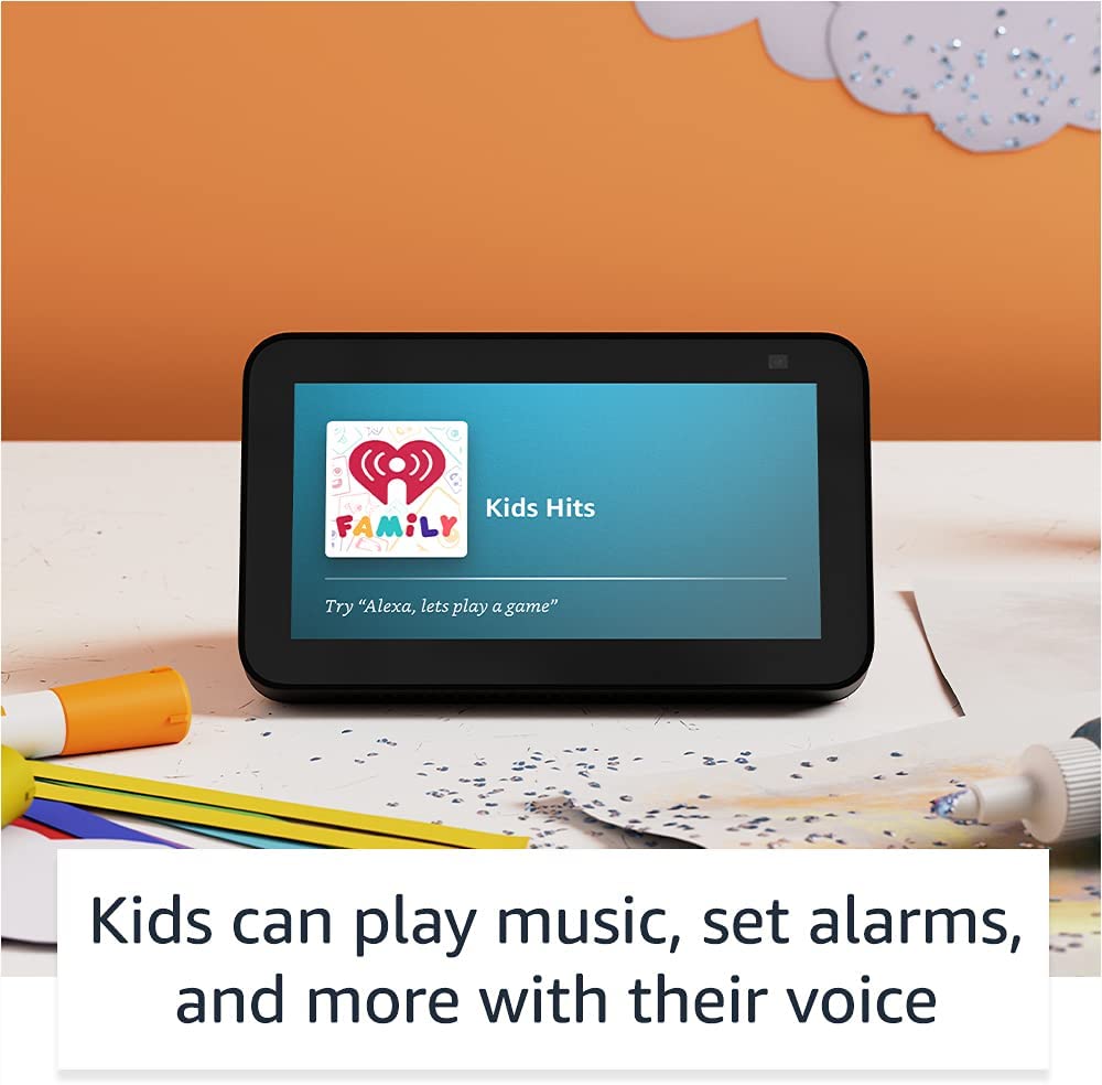 61Wwf6Vsl6S. Ac Sl1000 Amazon &Lt;H1&Gt;Echo Show 5 2Nd Gen Kids | Designed For Kids, With Parental Controls | Chameleon&Lt;/H1&Gt; Make Your Kid'S Room The Coolest In The House (Check Out That Chameleon Design). Kids Can Ask Alexa To Play Videos And Music, Help Them With Homework, And Even Make Video Calls To Parent-Approved Friends And Family. The Included 1-Year Amazon Kids+ Subscription Unlocks A World Of Kid-Friendly Content That'S Both Fun And Educational. &Lt;Ul Class=&Quot;A-Unordered-List A-Vertical A-Spacing-Mini&Quot;&Gt; &Lt;Li&Gt;&Lt;Span Class=&Quot;A-List-Item&Quot;&Gt; Make Their Room The Coolest In The House - Kids Can Ask Alexa To Play Videos, Help With Homework, And Make Video Calls To Approved Contacts - All Wrapped In A Bright Chameleon Design. &Lt;/Span&Gt;&Lt;/Li&Gt; &Lt;Li&Gt;&Lt;Span Class=&Quot;A-List-Item&Quot;&Gt; Easy-To-Use Parental Controls - Set Bedtimes And Video Time Limits, Filter Content, And Review Activity. &Lt;/Span&Gt;&Lt;/Li&Gt; &Lt;Li&Gt;&Lt;Span Class=&Quot;A-List-Item&Quot;&Gt; Ask Alexa For Homework Help - Kids Can Ask Alexa To Show Answers On The Display, Listen To An Audible Book, And More. &Lt;/Span&Gt;&Lt;/Li&Gt; &Lt;Li&Gt;&Lt;Span Class=&Quot;A-List-Item&Quot;&Gt; Stay In Sync - Make Video Calls To Approved Friends And Family Who Have The Alexa App Or A Supported Echo Device With A Screen. Use Drop In Like An Intercom Between Compatible Echo Devices Around The House. &Lt;/Span&Gt;&Lt;/Li&Gt; &Lt;Li&Gt;&Lt;Span Class=&Quot;A-List-Item&Quot;&Gt; Help Make Bedtime Easier - Kids Can Set Their Alarm, Get Lost In A Narrated Bedtime Story, And Turn Off Compatible Smart Lights Without Getting Up. &Lt;/Span&Gt;&Lt;/Li&Gt; &Lt;Li&Gt;&Lt;Span Class=&Quot;A-List-Item&Quot;&Gt; Designed To Protect Your Family'S Privacy - Amazon Is Not In The Business Of Selling Your Personal Information To Others. Built With Multiple Layers Of Privacy Controls Including A Mic/Camera Off Button And A Built-In Camera Shutter. &Lt;/Span&Gt;&Lt;/Li&Gt; &Lt;/Ul&Gt; &Nbsp; Echo Show 5 Echo Show 5 2Nd Gen Kids | Designed For Kids, With Parental Controls | Chameleon
