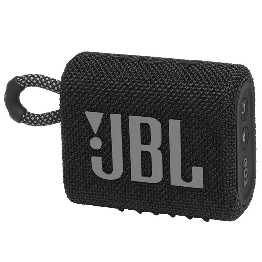 Jbl Go 3 Hero Black 0079 Jbl &Lt;H1&Gt;Jbl Go 3 Portable Waterproof Speaker - Black&Lt;/H1&Gt; Https://Www.youtube.com/Watch?V=Jjcejstflkq Jbl Go 3 Features Bold Styling And Rich Jbl Pro Sound. With Its New Eye-Catching Edgy Design, Colorful Fabrics And Expressive Details This A Must-Have Accessory For Your Next Outing. Your Tunes Will Lift You Up With Jbl Pro Sound, It’s Ip67 Waterproof And Dustproof So You Can Keep Listening Rain Or Shine, And With Its Integrated Loop, You Can Carry It Anywhere. Go 3 Comes In Completely New Shades And Color Combinations Inspired By Current Street Fashion. Jbl Go 3 Looks As Vivid As It Sounds. Jbl Speaker Jbl Go 3 Portable Waterproof Speaker - Black