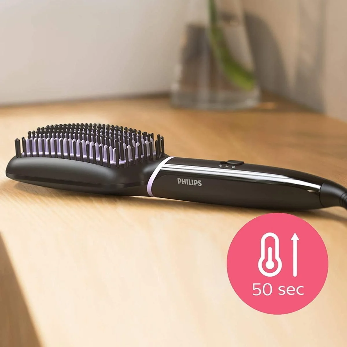 Philips &Lt;H1&Gt;Philips Stylecare Heated Brush Bh880/00 - Hair Styling Devices (Straightening Brush, 170 °C, 200 °C, Ptc, Black, Pink, Hanging Ring)&Lt;/H1&Gt; Https://Www.youtube.com/Watch?V=P0Mcntxr9I4 &Lt;Ul Class=&Quot;A-Unordered-List A-Vertical A-Spacing-Mini&Quot;&Gt; &Lt;Li&Gt;&Lt;Span Class=&Quot;A-List-Item&Quot;&Gt; Natural Straight Hair In 5 Minutes On Semi-Wet Or Dry Hair And Medium Or Long Length &Lt;/Span&Gt;&Lt;/Li&Gt; &Lt;Li&Gt;&Lt;Span Class=&Quot;A-List-Item&Quot;&Gt; Ceramic Coating With Tourmaline &Lt;/Span&Gt;&Lt;/Li&Gt; &Lt;Li&Gt;&Lt;Span Class=&Quot;A-List-Item&Quot;&Gt; 2 Temperature Settings For All Hair Types &Lt;/Span&Gt;&Lt;/Li&Gt; &Lt;Li&Gt;&Lt;Span Class=&Quot;A-List-Item&Quot;&Gt; Thermoprotect Technology - Maintains A Constant Temperature Throughout The Brush To Prevent Overheating &Lt;/Span&Gt;&Lt;/Li&Gt; &Lt;Li&Gt;&Lt;Span Class=&Quot;A-List-Item&Quot;&Gt; Quick Heat Up In 50 Seconds With Ready-To-Use Indicator &Lt;/Span&Gt;&Lt;/Li&Gt; &Lt;/Ul&Gt; Philips Philips Stylecare Heated Brush Bh880/00 - Hair Styling Devices