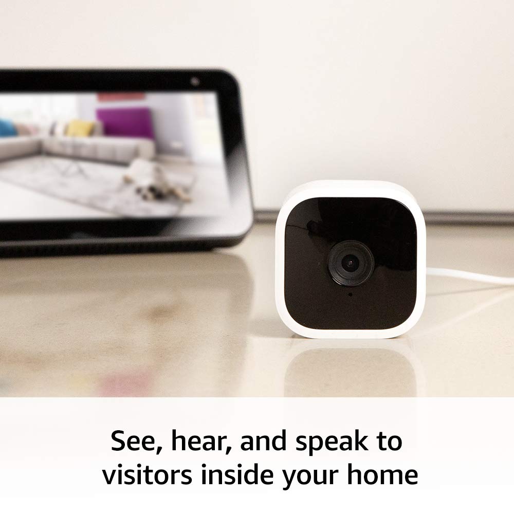61Nxi01420L. Sl1000 Blink &Lt;H1&Gt;Blink Mini – Compact Indoor Plug-In Smart Security Camera, 1080 Hd Video, Night Vision, Motion Detection, Two-Way Audio, Works With Alexa – 2 Cameras&Lt;/H1&Gt; &Lt;Ul Class=&Quot;A-Unordered-List A-Vertical A-Spacing-Mini&Quot;&Gt; &Lt;Li&Gt;&Lt;Span Class=&Quot;A-List-Item&Quot;&Gt;1080P Hd Indoor, Plug-In Security Camera With Motion Detection And Two Way Audio That Lets You Monitor The Inside Of Your Home Day And Night. &Lt;/Span&Gt;&Lt;/Li&Gt; &Lt;Li&Gt;&Lt;Span Class=&Quot;A-List-Item&Quot;&Gt; Get Alerts On Your Smartphone Whenever Motion Is Detected Or Customize Motion Detection Zones So You Can See What Matters Most. &Lt;/Span&Gt;&Lt;/Li&Gt; &Lt;Li&Gt;&Lt;Span Class=&Quot;A-List-Item&Quot;&Gt; Store Events Conveniently And Securely In The Cloud With A 30-Day Free Trial Of The Blink Subscription Plan Or Locally With The Sync Module 2 And A Usb Flash Drive (Usb Sold Separately). &Lt;/Span&Gt;&Lt;/Li&Gt; &Lt;Li&Gt;&Lt;Span Class=&Quot;A-List-Item&Quot;&Gt; See, Hear, And Speak To People And Pets In Your Home On Your Smartphone With Blink Mini’s Live View And Two-Way Audio Features (Live View Is Not Continuous). &Lt;/Span&Gt;&Lt;/Li&Gt; &Lt;Li&Gt;&Lt;Span Class=&Quot;A-List-Item&Quot;&Gt; Sets Up In Minutes – Just Plug In The Camera, Connect It To Wifi, And Add It To Your Blink App. &Lt;/Span&Gt;&Lt;/Li&Gt; &Lt;Li&Gt;&Lt;Span Class=&Quot;A-List-Item&Quot;&Gt; For Additional Ease Of Use, Pair Blink Mini With A Supported Alexa-Enabled Device To Engage Live View, And Arm And Disarm Your Camera, And More Using Just Your Voice. &Lt;/Span&Gt;&Lt;/Li&Gt; &Lt;/Ul&Gt; Security Camera Blink Mini – Compact Indoor Plug-In Smart Security Camera, 1080 Hd Video, Night Vision, Motion Detection, Two-Way Audio, Works With Alexa – 2 Cameras