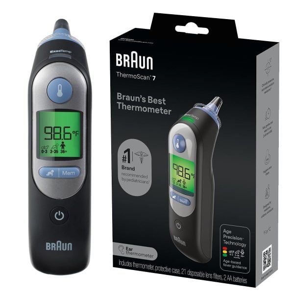 Braun ThermoScan 7 - IRT 6520 Black