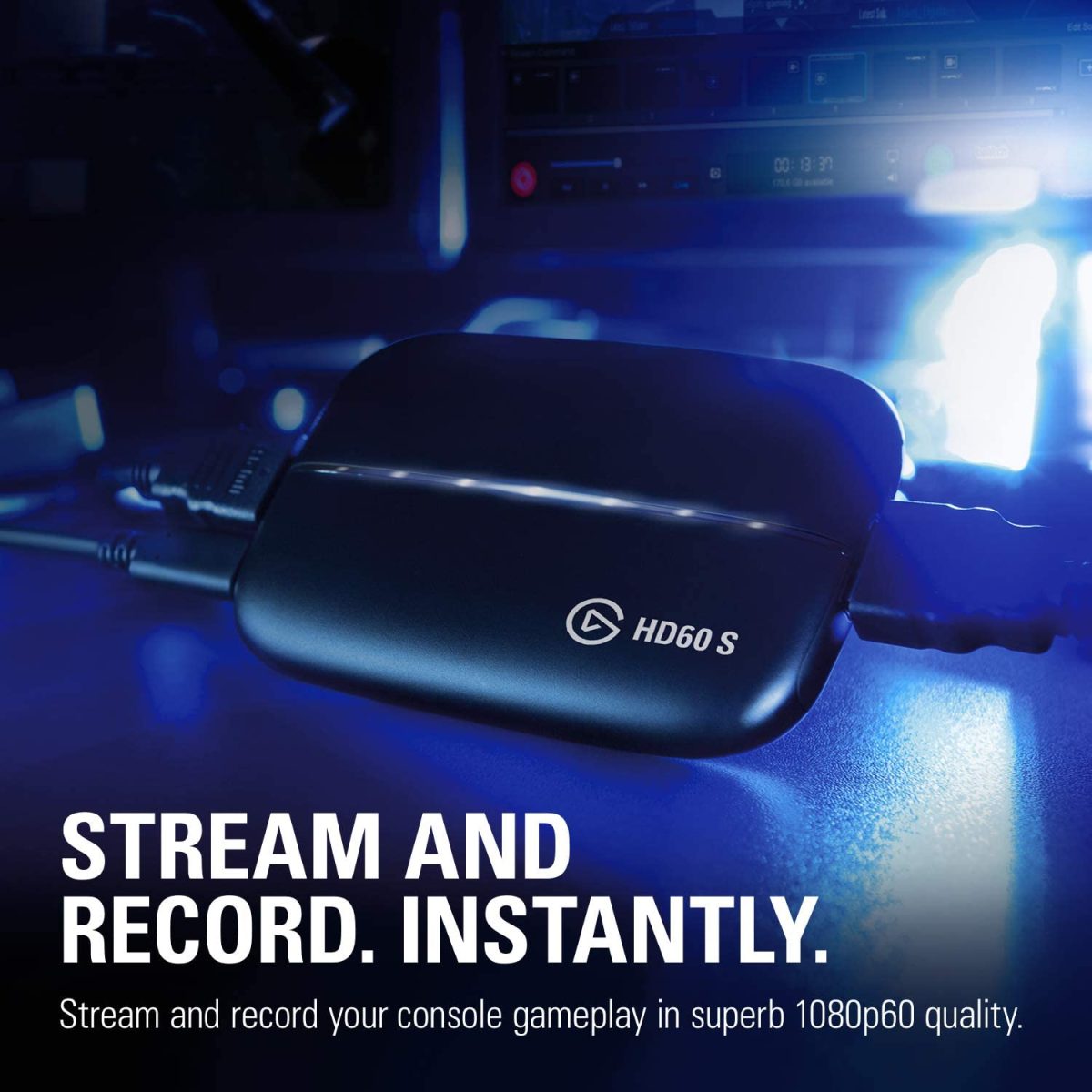 71Mvvozxrwl. Ac Sl1500 &Lt;H1&Gt;Elgato Game Capture Hd60S - Black&Lt;/H1&Gt; &Lt;Ul&Gt; &Lt;Li&Gt;&Lt;Span Class=&Quot;A-List-Item&Quot;&Gt; Elgato Game Capture Hd60 S, Stream And Record In 1080P60, For Playstation 4, Xbox One, Xbox 360 &Amp; Wii U &Lt;/Span&Gt;&Lt;/Li&Gt; &Lt;Li&Gt;&Lt;Span Class=&Quot;A-List-Item&Quot;&Gt; Stream And Record Your Finest Gaming Moment. Stunning 1080P Quality With 60 Fps. Supported Resolutions - 1080P60, 1080P30, 1080I, 720P60, 720P30, 576P, 576I And 480P &Lt;/Span&Gt;&Lt;/Li&Gt; &Lt;Li&Gt;&Lt;Span Class=&Quot;A-List-Item&Quot;&Gt; State-Of-The-Art Usb 3.0 Type C Connection. Built-In Live Streaming To Twitch, Youtube &Amp; More. Instant Gameview: Stream With Superior Low Latency Technology &Lt;/Span&Gt;&Lt;/Li&Gt; &Lt;Li&Gt;&Lt;Span Class=&Quot;A-List-Item&Quot;&Gt; The Built-In Live Streaming Feature Gets You Up And Running On Twitch Or Youtube In A Snap. With Stream Command, Customize Your Stream Layout Without Limits. Add Your Webcam, Overlays, Alerts And More And Change Your Stream Layout On-The-Fly With Scenes. Add Your Voice With The Built-In Live Commentary Feature &Lt;/Span&Gt;&Lt;/Li&Gt; &Lt;Li&Gt;&Lt;Span Class=&Quot;A-List-Item&Quot;&Gt; Supported Os - Windows 10 (64-Bit). Macos Sierra 10.12 Or Later &Lt;/Span&Gt;&Lt;/Li&Gt; &Lt;/Ul&Gt; Game Capture Elgato Game Capture Hd60S - Black