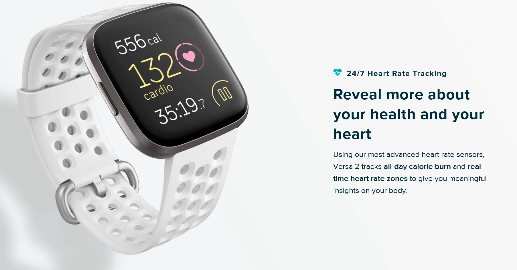 Fitbit versa fashion white black aluminum