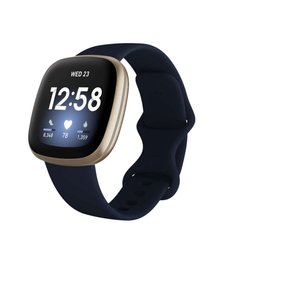 Prod14 Fitbit &Amp;Lt;H1&Amp;Gt;Fitbit Versa 3 Fitness Smartwatch With Gps Midnight/Soft Gold Aluminum&Amp;Lt;/H1&Amp;Gt; Https://Youtu.be/Ihx_Bl3Yqlc &Amp;Lt;Div Class=&Amp;Quot;Product-Specs-Desc__Text&Amp;Quot;&Amp;Gt; Meet Fitbit Versa 3, The Motivational Health &Amp;Amp; Fitness Smartwatch With Built-In Gps, Active Zone Minutes And Music Experiences To Keep You Moving. &Amp;Lt;/Div&Amp;Gt; Fitbit Versa 3 Fitbit Versa 3 - Midnight/Soft Gold Aluminum