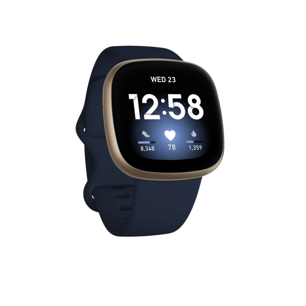 Prod17 Fitbit &Lt;H1&Gt;Fitbit Versa 3 Fitness Smartwatch With Gps Midnight/Soft Gold Aluminum&Lt;/H1&Gt; Https://Youtu.be/Ihx_Bl3Yqlc &Lt;Div Class=&Quot;Product-Specs-Desc__Text&Quot;&Gt; Meet Fitbit Versa 3, The Motivational Health &Amp; Fitness Smartwatch With Built-In Gps, Active Zone Minutes And Music Experiences To Keep You Moving. &Lt;/Div&Gt; Fitbit Versa 3 Fitbit Versa 3 - Midnight/Soft Gold Aluminum