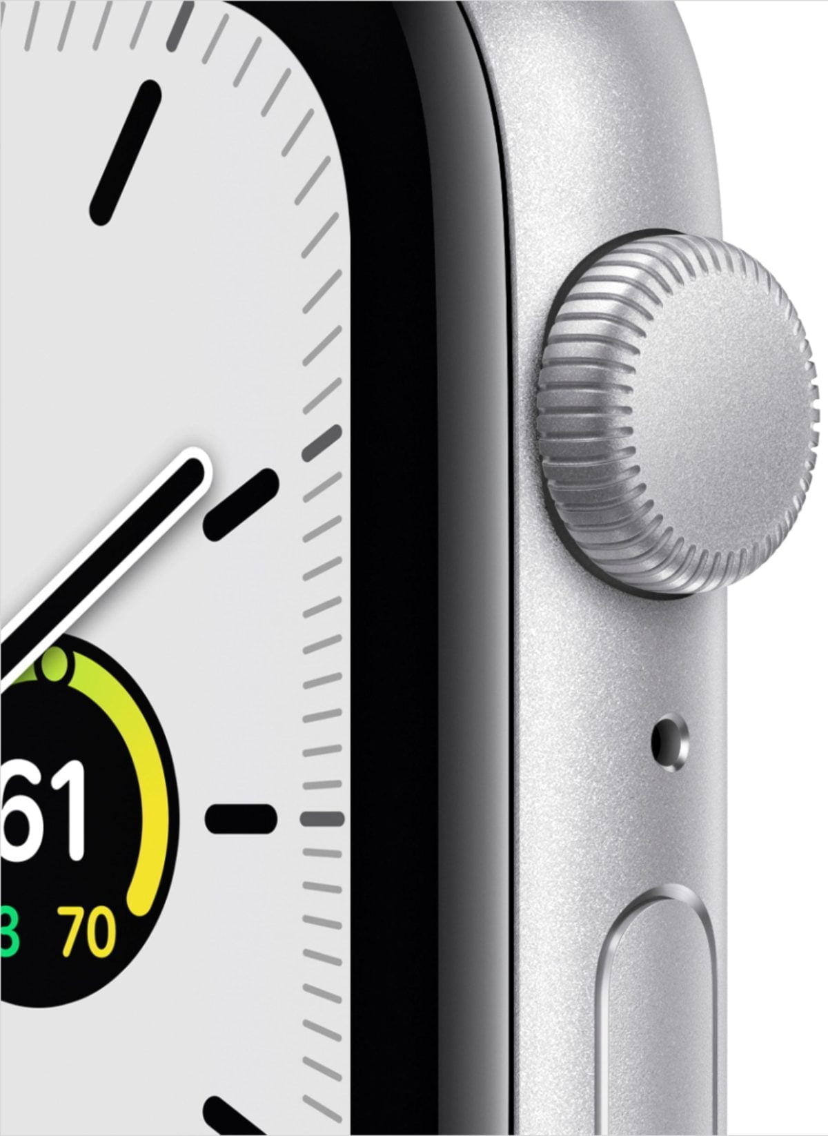 6215919Cv11D Scaled Apple &Lt;H1&Gt;Apple Watch Se (Gps) 44Mm Silver Aluminum Case With White Sport Band - Silver&Lt;/H1&Gt; &Lt;Div Class=&Quot;Product-Description&Quot;&Gt;Apple Watch Se Has The Same Larger Display Size Retina Display As Series 6, So You Can See More At A Glance. Advanced Sensors To Track All Your Fitness And Workout Goals. And Powerful Features To Keep You Healthy And Safe. The Sleep App Lets You Set A Bedtime Routine And Track Your Sleep. And You Also Get Calls, Messages, And Music Right On Your Wrist. It'S A Lot Of Watch For A Lot Less Than You Expected.&Lt;/Div&Gt; Apple Watch Se Apple Watch Se (Gps) 44Mm Silver Aluminum Case With White Sport Band - Silver