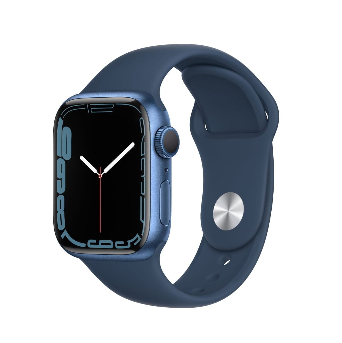 6215935 Sd 1 Scaled Apple &Amp;Lt;H1&Amp;Gt;Apple Watch Series 7 (Gps) 41Mm Blue Aluminum Case With Abyss Blue Sport Band - Blue&Amp;Lt;/H1&Amp;Gt; &Amp;Lt;Div Class=&Amp;Quot;Long-Description-Container Body-Copy &Amp;Quot;&Amp;Gt; &Amp;Lt;Div Class=&Amp;Quot;Html-Fragment&Amp;Quot;&Amp;Gt; &Amp;Lt;Div&Amp;Gt; &Amp;Lt;Div&Amp;Gt; &Amp;Lt;H2&Amp;Gt;Model : Mkn13&Amp;Lt;/H2&Amp;Gt; &Amp;Lt;/Div&Amp;Gt; &Amp;Lt;Div&Amp;Gt;The Largest, Most Advanced Always-On Retina Display Yet Makes Everything You Do With Your Apple Watch Series 7 Bigger And Better. Series 7 Is The Most Durable Apple Watch Ever Built, With An Even More Crack-Resistant Front Crystal. Advanced Features Let You Measure Your Blood Oxygen Level,¹ Take An Ecg Anytime,² And Access Mindfulness And Sleep Tracking Apps. You Can Also Track Dozens Of Workouts, Including New Tai Chi And Pilates.&Amp;Lt;/Div&Amp;Gt; &Amp;Lt;/Div&Amp;Gt; &Amp;Lt;/Div&Amp;Gt; &Amp;Lt;/Div&Amp;Gt; Apple Watch Series Apple Watch Series 7 (Gps) 41Mm Blue Aluminum Case With Abyss Blue Sport Band - Blue