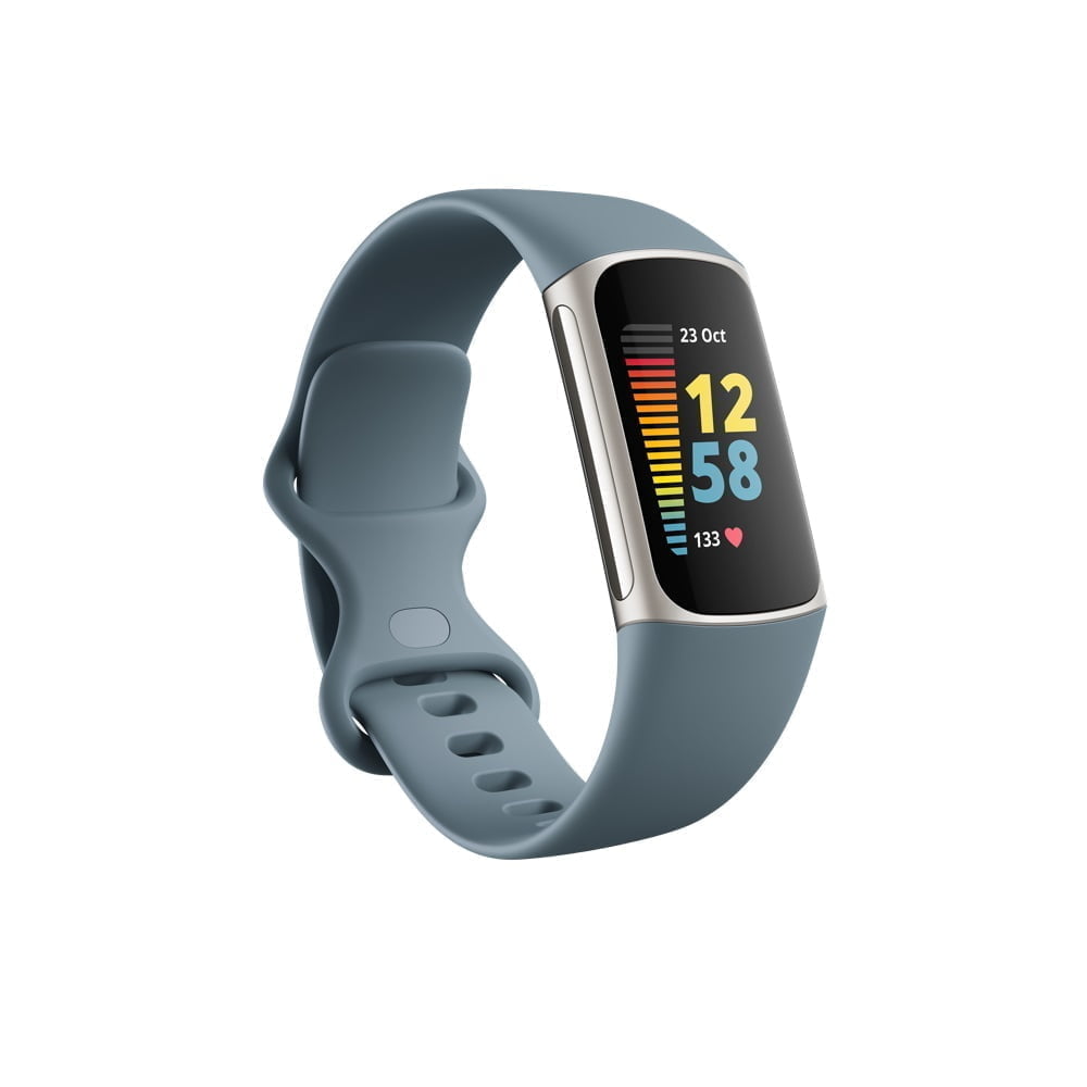 Prod0 Fitbit Fitbit &Lt;H1&Gt;Fitbit Charge 5 Fitness Tracker - &Lt;Span Class=&Quot;Swatches-Text-Color&Quot;&Gt;Steel Blue / Platinum Stainless Steel&Lt;/Span&Gt;&Lt;/H1&Gt; Https://Youtu.be/Ozwbsaaygee &Nbsp; Fitbit Charge 5 Fitbit Charge 5 Fitness Tracker - Steel Blue / Platinum Stainless Steel