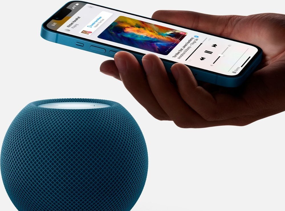 Apple &Lt;H1&Gt;Apple Homepod Mini Blue&Lt;/H1&Gt; Jam-Packed With Innovation, Homepod Mini Fills The Entire Room With Rich 360-Degree Audio. Place Multiple Speakers Around The House For A Connected Sound System.² And With Siri, Your Favorite Do-It-All Intelligent Assistant Helps With Everyday Tasks And Controls Your Smart Home Privately And Securely. &Lt;H2&Gt;Features:&Lt;/H2&Gt; - Fills The Entire Room With Rich 360-Degree Audio - Siri Is Your Do-It-All Intelligent Assistant, Helping With Everyday Tasks - Easily Control Your Smart Home - Designed To Keep Your Data Private And Secure - Place Multiple Homepod Mini Speakers Around The House For A Connected Sound System² - Intercom Messages To Every Room³ - Pair Two Homepod Mini Speakers Together For Immersive Stereo Sound - Voice Recognition Gives Each Family Member A Personalized Experience⁴ - Seamlessly Hand-Off Audio By Bringing Your Iphone Close To Homepod Setup Requires Wi-Fi And Iphone, Ipad, Or Ipod Touch With The Latest Software. &Lt;Pre&Gt;Apple Warranty&Lt;/Pre&Gt; Apple Homepod Apple Homepod Mini Blue