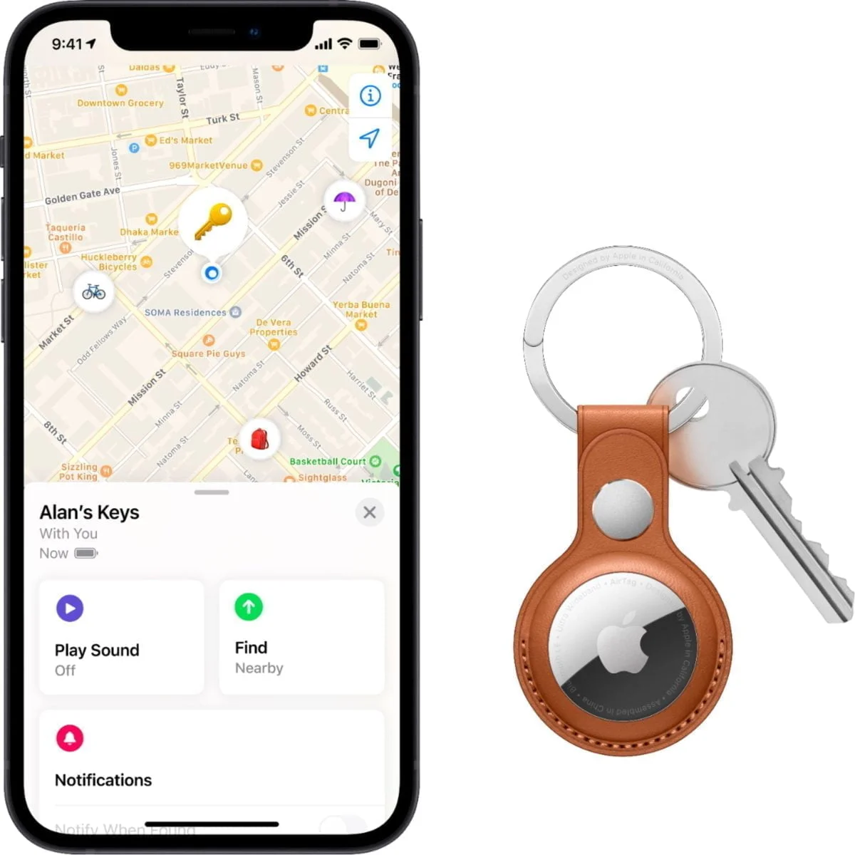 6461349Cv14D Scaled Apple &Lt;H1&Gt;Apple Airtag (4-Pack)&Lt;/H1&Gt; Airtag Is A Supereasy Way To Keep Track Of Your Stuff. Attach One To Your Keys, Slip Another In Your Backpack. And Just Like That, They’re On Your Radar In The Find My App, Where You Can Also Track Down Your Apple Devices And Keep Up With Friends And Family. Https://Youtu.be/Ckqvg0Rj35I Apple Airtag Apple Airtag 4 Pack