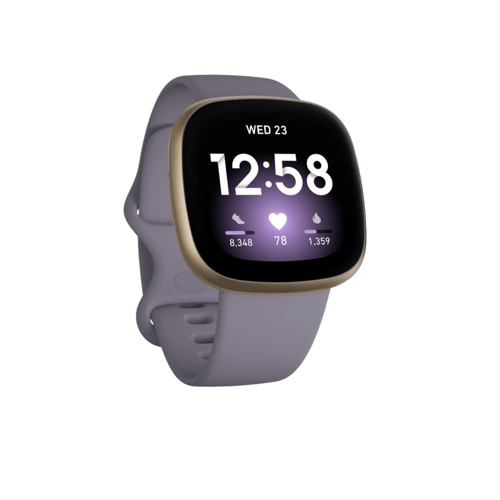 Thistle/Gold Fitbit Versa 3 Activity Tracker 