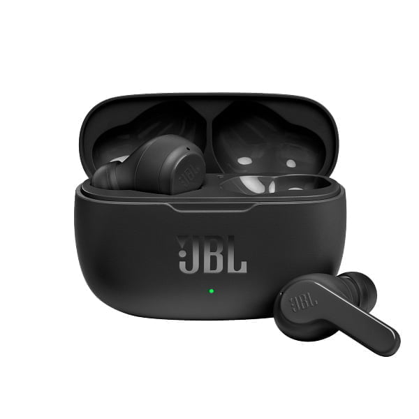1 9 Jbl &Amp;Lt;H1&Amp;Gt;Jbl Wave 200Tws True Wireless Earbuds-Black&Amp;Lt;/H1&Amp;Gt; Https://Www.youtube.com/Watch?V=Kcer3Oqq1Hm Amp Up Your Routine With The Sound You Love! Get Powerful, Jbl Deep Bass Sound And All The Freedom Of True Wireless For Up To 20 Hours With The Jbl Wave 200Tws. Take Your World With You. Just A Touch Of The Earbud Manages Your Calls And Music And Puts You In Touch With Your Voice Assistant. And With Dual Connect You Can Use Either Earbud And Save Battery Life. Ultra-Light And Comfortable, Thanks To Their Ergonomic Shape, The Jbl Wave 200Tws Are Fun, Ready-To-Use. Jbl Wave Jbl Wave 200Tws True Wireless Earbuds-Black