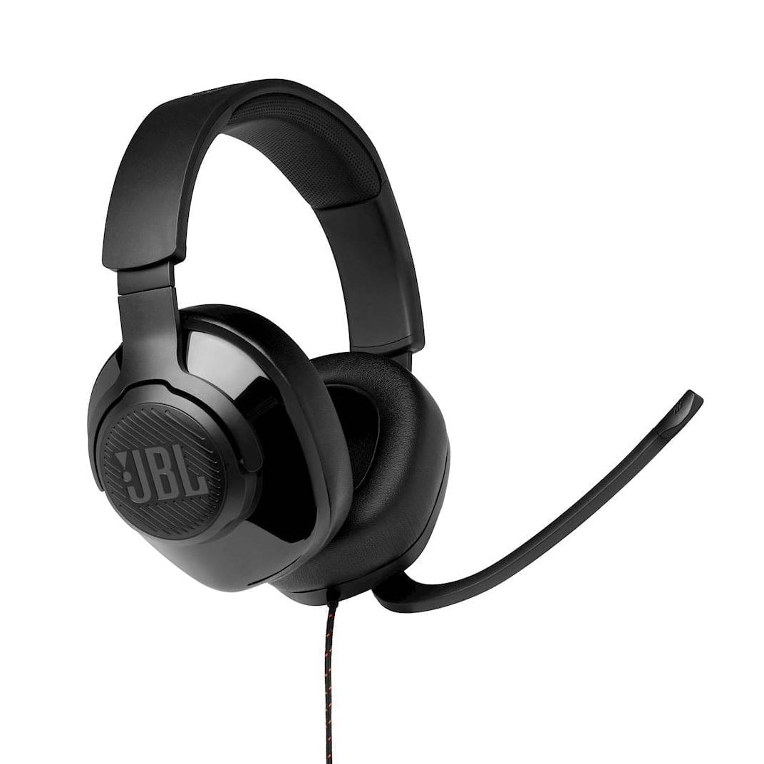 6408548 Rd Jbl &Lt;H1&Gt;Jbl Quantum 300 Wired Stereo Gaming Headset For Pc- Black&Lt;/H1&Gt; Https://Www.youtube.com/Watch?V=Rqhjefasdky Enjoy Crisp Clear Audio With This Jbl Quantum Wired Gaming Headset. The Pu Leather-Wrapped Memory Foam Construction Provides Comfort Over Long Usage, While The 3.5Mm Input Cable Connects To Most Devices. This Jbl Quantum Wired Gaming Headset Features A Directional Microphone With Echo Cancellation Technology To Distinguish Background Noise For Clear In-Game Communication. Jbl Quantum Jbl Quantum 300 Wired Stereo Gaming Headset For Pc- Black