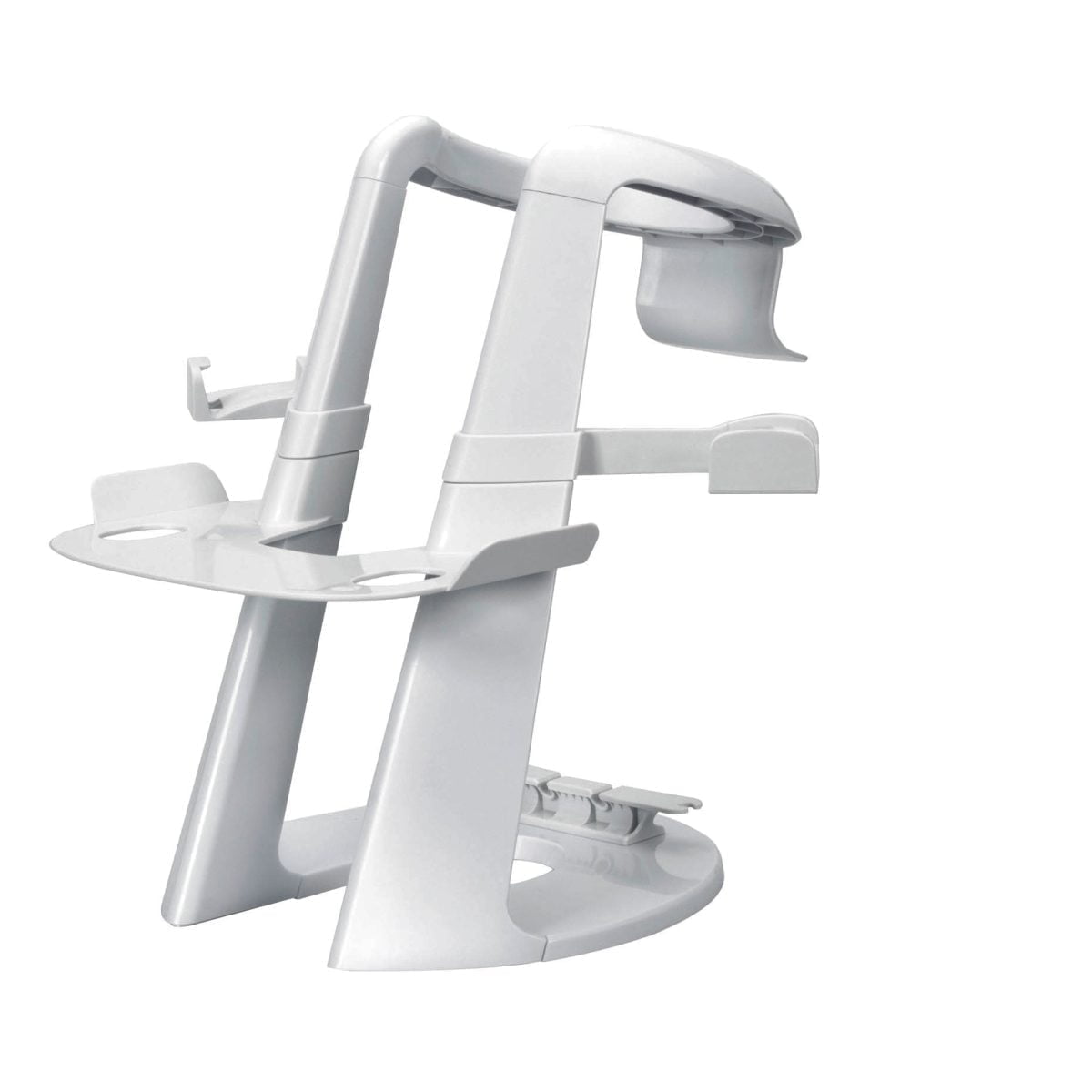 6473847Cv12D &Lt;H1&Gt;Stand For Oculus - White&Lt;/H1&Gt; The Insignia Oculus Stand Is Specially Designed For Displaying And Storing Your Oculus Vr Headset And Touch Controllers. Built With A No-Slip Base, This Stand Is A Safe And Stable To Place To Store And Organize Your Vr Headset, Controllers And Cables. Compatible With Most Vr Systems Including The Oculus Series (Oculus Rift/Rift S/Quest/Quest 2) Vr Headset And Controllers Oculus Stand Insignia Stand For Oculus - White