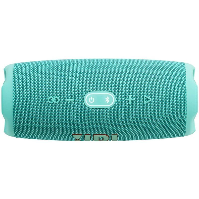 Az2 Jblcharge5Tl Jbl &Lt;H1&Gt;Jbl - Charge5 Portable Waterproof Speaker With Powerbank - Teal&Lt;/H1&Gt; Https://Www.youtube.com/Watch?V=Fn2W7C7Snr8 Play And Charge Endlessly. Take The Party With You No Matter What The Weather. The Jbl Charge 5 Speaker Delivers Bold Jbl Original Pro Sound, With Its Optimized Long Excursion Driver, Separate Tweeter And Dual Pumping Jbl Bass Radiators. Up To 20 Hours Of Playtime And A Handy Powerbank To Keep Your Devices Charged To Keep The Party Going All Night. Rain? Spilled Drinks? Beach Sand? The Ip67 Waterproof And Dustproof Charge 5 Survives Whatever Comes Its Way. Thanks To Partyboost, You Can Connect Multiple Jbl Partyboost-Enabled Speakers For A Sound Big Enough For Any Crowd. With All-New Colors Inspired By The Latest Street Fashion Trends, It Looks As Great As It Sounds. Jbl Speaker Jbl Charge5 Portable Waterproof Speaker With Powerbank - Teal