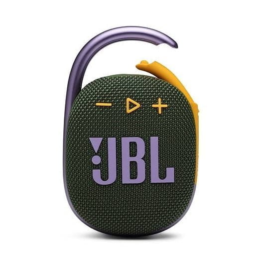 Jbl &Amp;Lt;H1&Amp;Gt;Jbl Clip4 Ultra-Portable Waterproof Speaker - Green&Amp;Lt;/H1&Amp;Gt; Https://Www.youtube.com/Watch?V=Vufgwfbax_K Clip And Play Cool, Portable, And Waterproof. The Vibrant Fresh Looking Jbl Clip 4 Delivers Surprisingly Rich Jbl Original Pro Sound In A Compact Package. The Unique Oval Shape Fits Easy In Your Hand. Fully Wrapped In Colorful Fabrics With Expressive Details Inspired By Current Street Fashion, It’s Easy To Match Your Style. The Fully Integrated Carabiner Hooks Instantly To Bags, Belts, Or Buckles, To Bring Your Favorite Tunes Anywhere. Waterproof, Dustproof, And Up To 10 Hours Of Playtime, It’s Rugged Enough To Tag Along Wherever You Explore. &Amp;Nbsp; Jbl Clip4 Jbl Clip4 Ultra-Portable Waterproof Speaker - Green