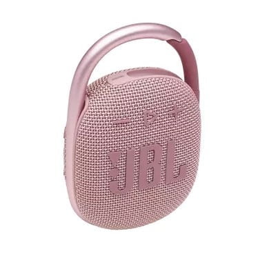 Jbl &Lt;H1&Gt;Jbl Clip4 Ultra-Portable Waterproof Speaker - Pink&Lt;/H1&Gt; Https://Www.youtube.com/Watch?V=Vufgwfbax_K Clip And Play Cool, Portable, And Waterproof. The Vibrant Fresh Looking Jbl Clip 4 Delivers Surprisingly Rich Jbl Original Pro Sound In A Compact Package. The Unique Oval Shape Fits Easy In Your Hand. Fully Wrapped In Colorful Fabrics With Expressive Details Inspired By Current Street Fashion, It’s Easy To Match Your Style. The Fully Integrated Carabiner Hooks Instantly To Bags, Belts, Or Buckles, To Bring Your Favorite Tunes Anywhere. Waterproof, Dustproof, And Up To 10 Hours Of Playtime, It’s Rugged Enough To Tag Along Wherever You Explore. &Nbsp; Jbl Clip4 Jbl Clip4 Ultra-Portable Waterproof Speaker -Pink
