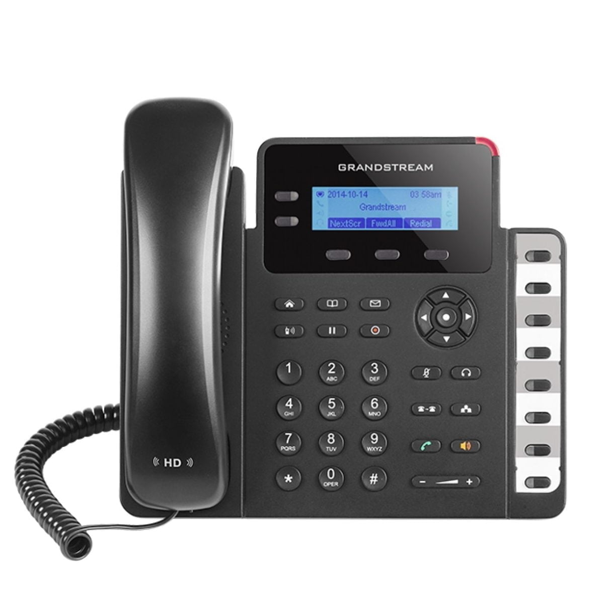 Grandstream &Amp;Lt;H1 Class=&Amp;Quot;Title Page-Title&Amp;Quot;&Amp;Gt;Grandstream Gxp1628&Amp;Lt;/H1&Amp;Gt; The Gxp1628 Brings An Efficient Call Environment To Any Desktop. This Phone Delivers A An Easy-To-Use Interface And Simple Design With Its 132X48 Backlit Lcd Screen, 2-Line/Sip Account Keys And 8 Dual-Color Lcd Blf/Speed-Dial Keys. Also Equipped With Dual Gigabit Ports With Integrated Poe, The Gxp1628 Is Built For A Variety Of Deployment Scenarios. Added Customization And Usability Comes With Its Built In Hd Audio And 3 Xml Programmable Soft Keys.as All Grandstream Ip Phones Do, The Gxp1628 Features State-Of-The-Art Security Encryption Technology (Srtp And Tls). The Gxp1628 Supports A Variety Of Automated Provisioning Options, Including Zero-Configuration With Grandstream?S Ucm Series Ip Pbxs, Encrypted Xml Files And Tr-069, To Make Mass Deployment Extremely Easy. Features2 Sip Accounts, 2 Line Keys, 3-Way Conferencing, 3 Xml Programmable Context-Sensitive Soft Keys Hd Audio On Speakerphone And Handset Dual-Switched Gigabit Ports, Integrated Poe 8 Dual-Colored Blf/Speed Dial Keys Ehs Support For Plantronics Headsets Up To 1000 Contacts, Call History Up To 200 Records Grandstream Gxp1628 Grandstream Gxp1628