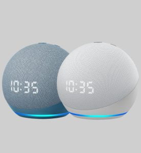 Echo Dot With Clock