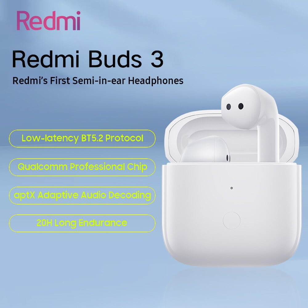 A94B4F854F5C4C070E6Addd50Ff50B72 Redmi &Lt;H1&Gt;Redmi Buds 3 Bluetooth Earbuds - White&Lt;/H1&Gt; &Lt;Span Class=&Quot;Xm-Text F-Medium &Quot; Data-Key=&Quot;Slogan_1&Quot; Data-Type=&Quot;Text&Quot; Data-Id=&Quot;A934C620C7&Quot;&Gt;Dive Into The Beat Lightweight&Lt;/Span&Gt;&Lt;Span Class=&Quot;Xm-Text F-Light &Quot; Data-Key=&Quot;Ksp_1&Quot; Data-Type=&Quot;Text&Quot; Data-Id=&Quot;1Acf2B92C6&Quot;&Gt;, Semi In-Ear Earbuds | High-Resolution Sound Quality | Dual-Microphone Noise Cancellation For Calls | Extra-Long 20-Hour Battery Life. &Lt;Span Class=&Quot;Xm-Text F-Bold &Quot; Data-Key=&Quot;Ksp_2&Quot; Data-Type=&Quot;Text&Quot; Data-Id=&Quot;737550A742&Quot;&Gt;Lightweight, Semi In-Ear Design Each&Lt;/Span&Gt; Earbud Weighs Only 4.5G.&Lt;Span Class=&Quot;Xm-Text F-Bold &Quot; Data-Key=&Quot;Ksp_4&Quot; Data-Type=&Quot;Text&Quot; Data-Id=&Quot;1E3Aa7Ee6F&Quot;&Gt;Qualcomm® Qcc3040 Bluetooth® Chip Set &Lt;/Span&Gt;Low Power Consumption, Long Battery Life.&Lt;Span Class=&Quot;Xm-Text F-Bold &Quot; Data-Key=&Quot;Ksp_6&Quot; Data-Type=&Quot;Text&Quot; Data-Id=&Quot;Cb7Bb07971&Quot;&Gt;12Mm Dynamic Driver &Lt;/Span&Gt;High-Resolution Sound Quality, For More Natural Detail.&Lt;Span Class=&Quot;Xm-Text F-Bold &Quot; Data-Key=&Quot;Ksp_8&Quot; Data-Type=&Quot;Text&Quot; Data-Id=&Quot;26B1Fc16E4&Quot;&Gt;Qualcomm® Cvc™ Echo Cancelling And Noise Suppression Technology &Lt;/Span&Gt;Crystal Clear Voice Calls&Lt;/Span&Gt; Redmi Redmi Buds 3 Bluetooth Earbuds - White