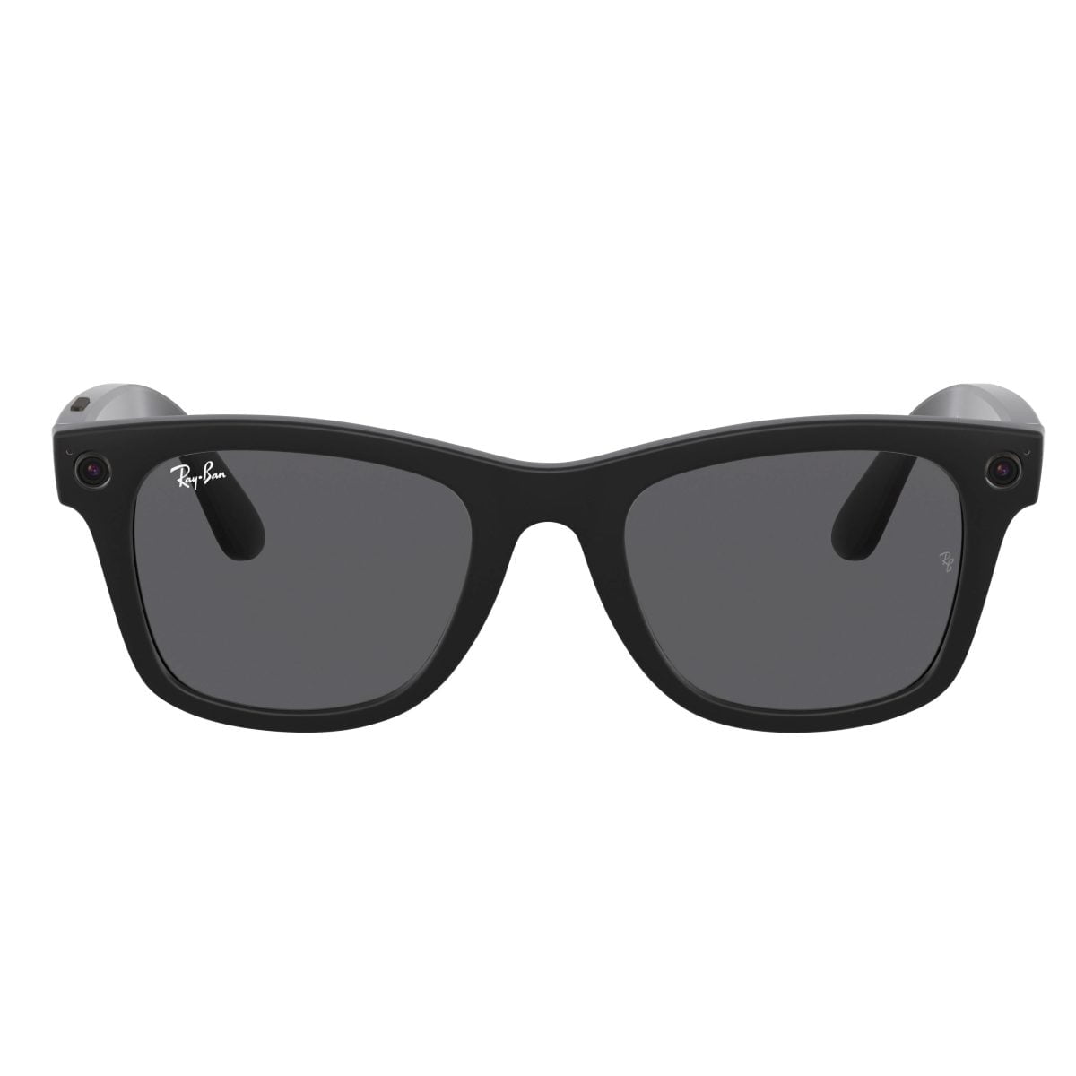 Ray Ban Stories Wayfarer Smart Glasses 53Mm Matte Black / Dark Gray