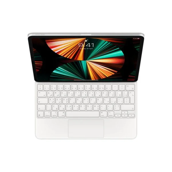Apple Magic Keyboard white for 12.9-inch iPad Pro (Arabic) | APPLE 