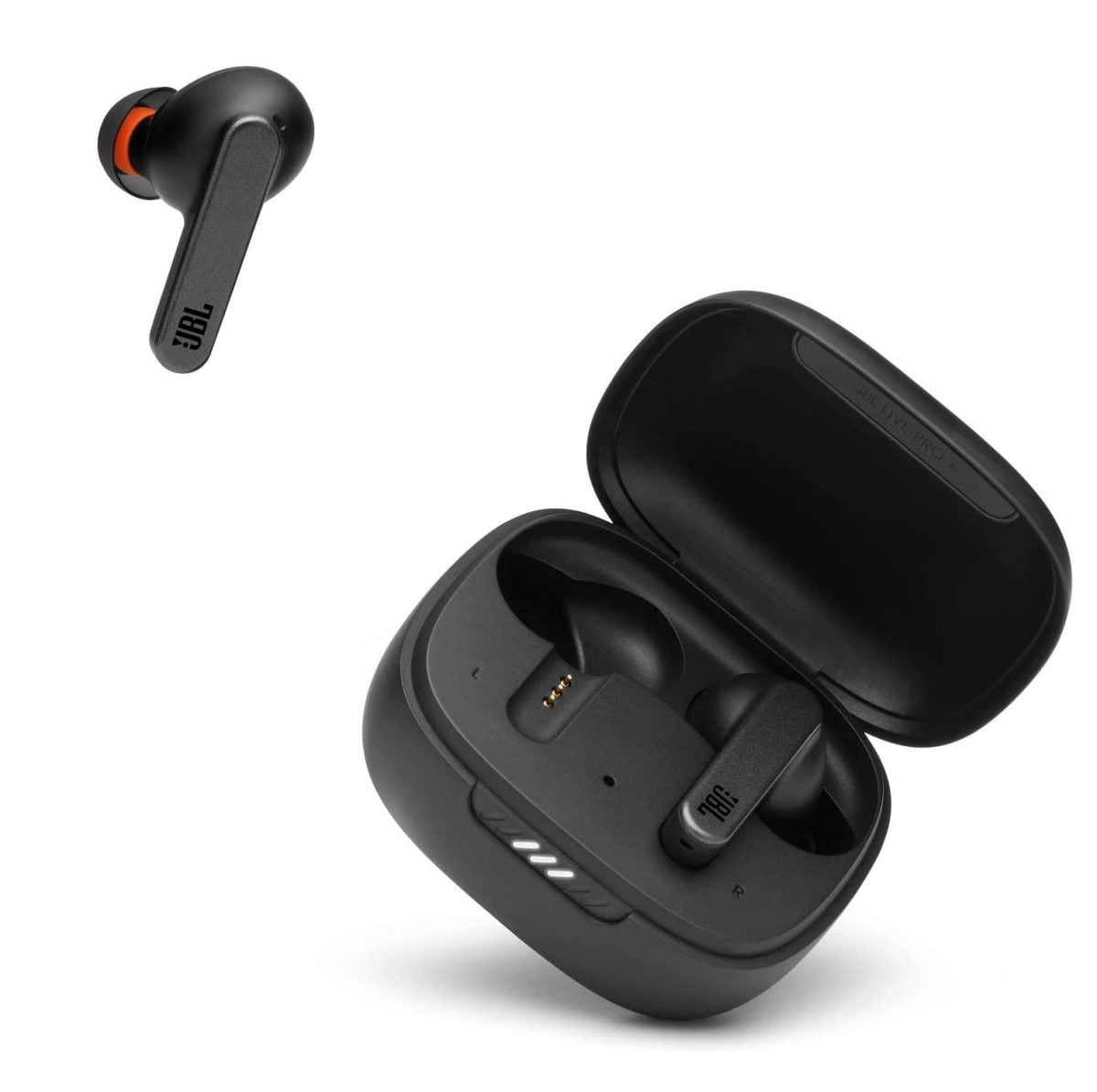 61Ny6Hsewql. Ac Sl1500 Jbl &Lt;H1&Gt;Jbl Live Pro Plus True Wireless Noise Cancelling Earbuds-Black&Lt;/H1&Gt; Https://Www.youtube.com/Watch?V=Oan6Moxjv58 &Nbsp; The Best Audio Solution Not Matter The Device, Jbl Live Pro+ Tws Delivers An Immersive True Wireless Experience With Incredible Jbl Signature Sound. Let Smart Ambient Connect You To Your Environment, Or Focus On The Music With Adaptive Noise Cancelling. Then Switch Easily From Tunes To Group Calls With 4 Mics (2 Beamforming Mics Per Side) To Capture Your Voice With The Feeling Of Face-To-Face Conversation And A Third Mic For Environmental Noise Reduction. All Commands Are On The Earbuds, So You Can Manage Music And Calls With Your Finger Only. Jbl Earbuds Jbl Live Pro Plus Noise Cancelling Earbuds-Black