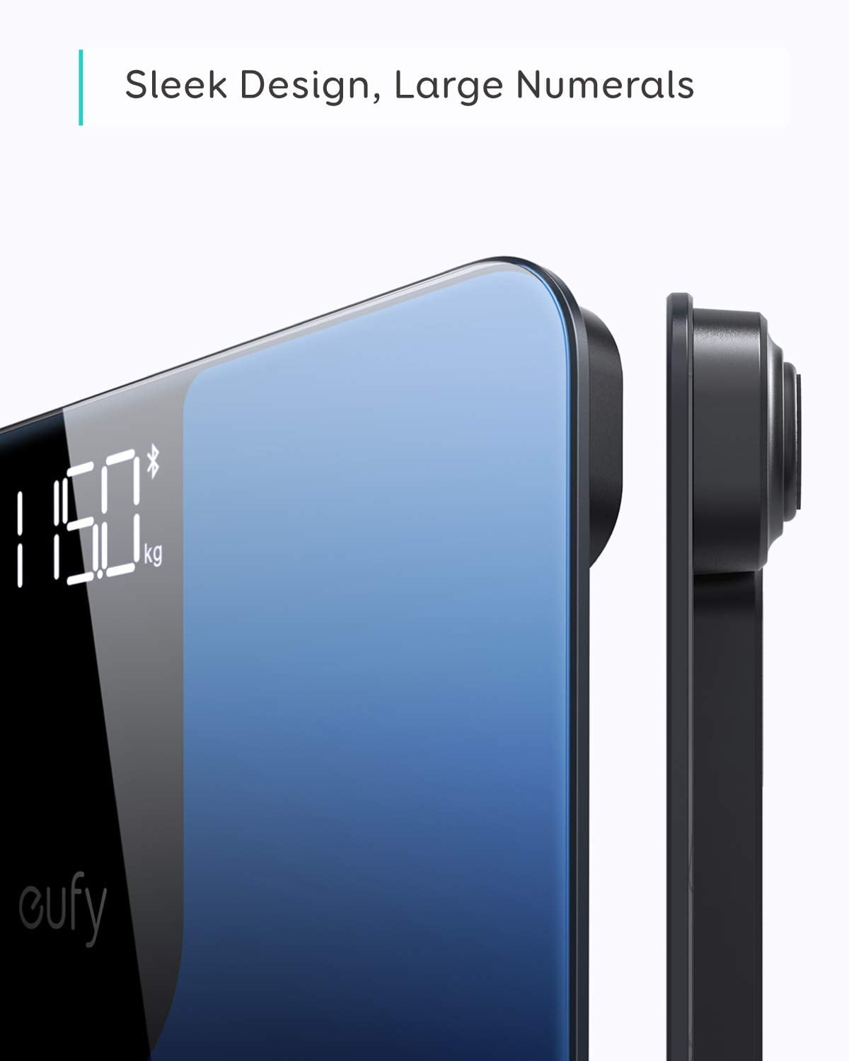 61P2Qler7Dl. Sl1500 Eufy &Lt;H1 Class=&Quot;Product-Meta__Title Heading H1&Quot;&Gt;Eufy Smart Scale P1&Lt;/H1&Gt; Https://Www.youtube.com/Watch?V=Kn4Qhmkz1Rc &Lt;Ul&Gt; &Lt;Li&Gt;Holistic Health: Instantly Learn 14 Insightful Measurements Of Your Body'S Health, Such As Weight, Body Fat, Bmi, Bone Mass, Muscle Mass, And More.&Lt;/Li&Gt; &Lt;Li&Gt;Use With 3Rd-Party Apps: Track Your Measurements On Apple Health, Google Fit, And Fitbit.&Lt;/Li&Gt; &Lt;Li&Gt;Accuracy Improved By 10%: Two Pairs Of Super-Sensitive G-Shaped Sensors Ensure More Precise Measurements Compared To Other Sensor Types.&Lt;/Li&Gt; &Lt;Li&Gt;For The Whole Family: Track The Health Trends Of Up To 16 Users From One Account, And The Large Led Display Is Easy To Read For All Ages.&Lt;/Li&Gt; &Lt;Li&Gt;What You Get: Smart Scale P1, Aaa Batteries X3, Quick Start Guide, User Manual.&Lt;/Li&Gt; &Lt;/Ul&Gt; &Lt;H5&Gt;Warranty: Eufy Product Warranty&Lt;/H5&Gt; Smart Scale Eufy Smart Scale P1 T9147H11