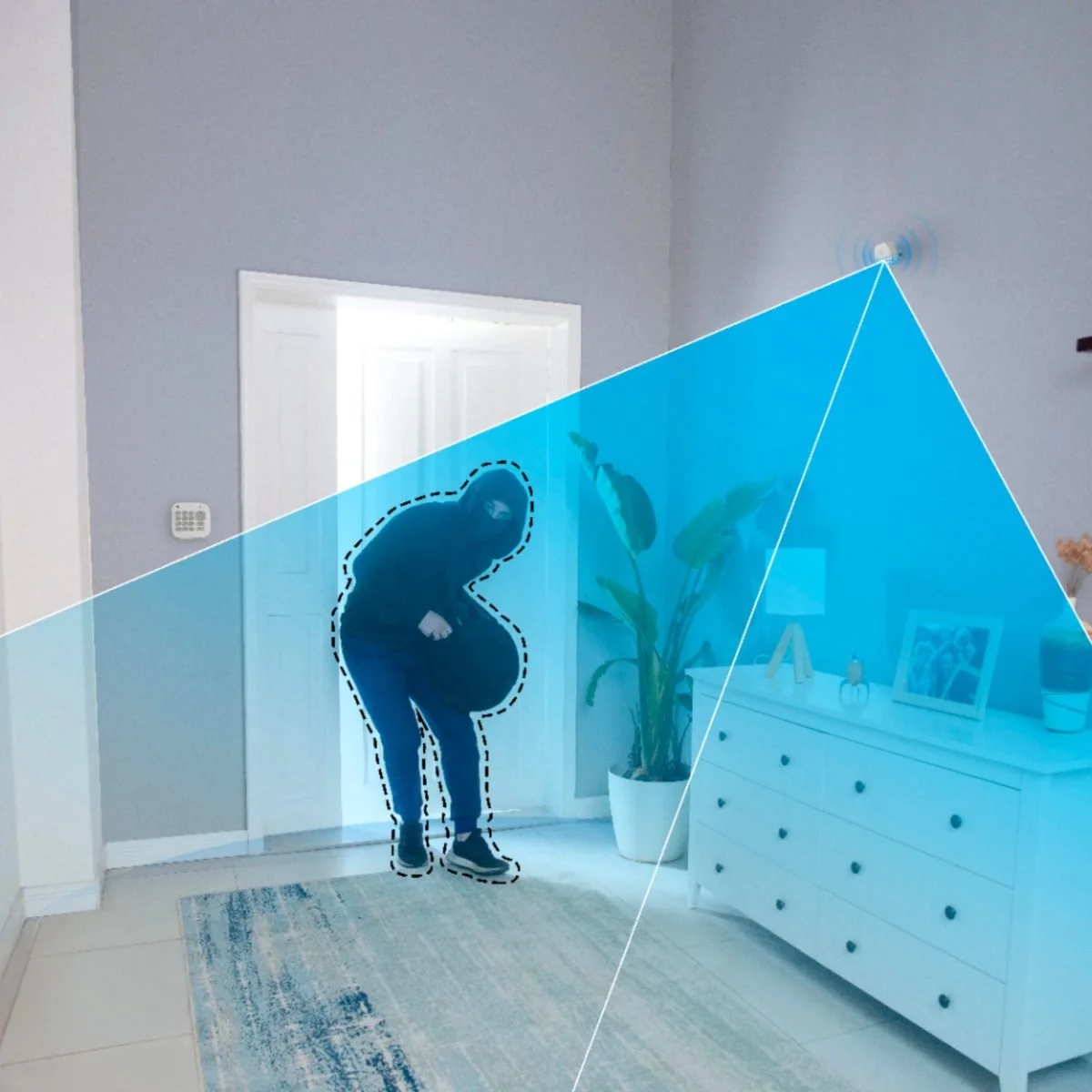 6414441Cv13D 1 Scaled Eufy &Lt;H1&Gt;Eufy Smart Home Motion Sensor Add-On - White&Lt;/H1&Gt; Https://Www.youtube.com/Watch?V=Pswixljarbs Protect Your Home With This Eufy Security Home Security Alarm Motion Sensor. A 30-Foot Range And 100-Degree Radius Make It Ideal For A Range Of Setups. The Eufy App Alerts You Via Smartphone The Instant Movement Is Detected, And A Sensor Easily Connects With Other Eufy Home Security Products And Adjusts To Accommodate Pets. With A 2-Year Battery Life, This Eufy Home Security Alarm Motion Sensor Provides Long-Term Security. Motion Sensor Eufy Smart Home Motion Sensor Add-On - White