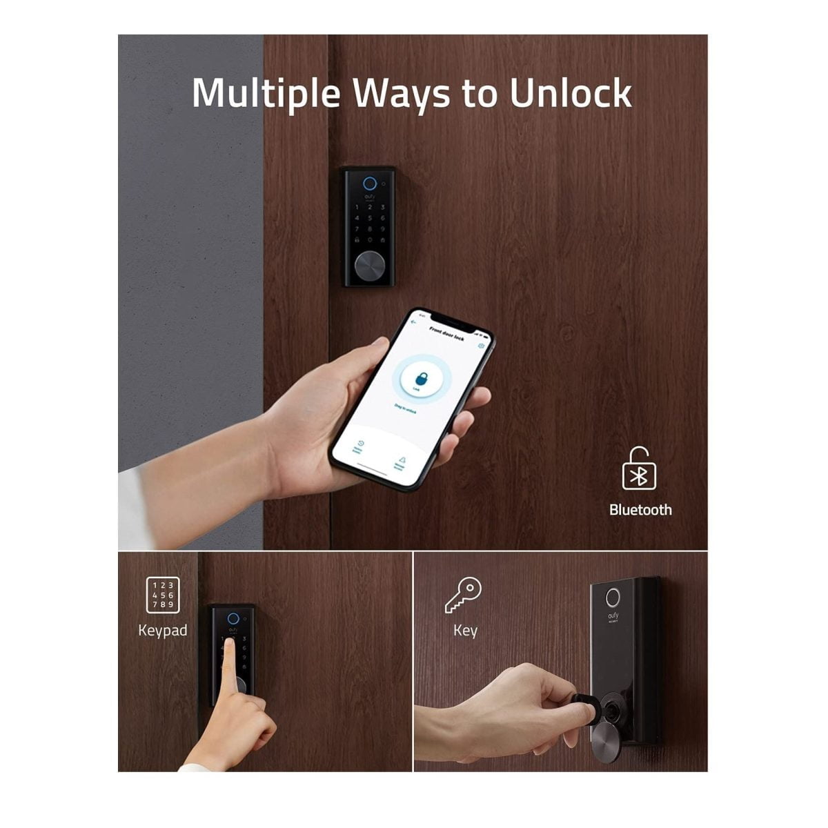 71Alwoajpsl. Ac Sl1500 Eufy &Lt;H1 Class=&Quot;Product-Meta__Title Heading H1&Quot;&Gt;Eufy Security Smart Lock Touch And Wi-Fi&Lt;/H1&Gt; Https://Www.youtube.com/Watch?V=A_Ctk37Uap0 &Lt;Ul&Gt; &Lt;Li Class=&Quot;&Quot; Data-List=&Quot;Bullet1&Quot; Data-Start=&Quot;1&Quot;&Gt;&Lt;Strong&Gt;Your Finger Is The Key:&Lt;/Strong&Gt; Smart Lock Recognizes Your Fingerprint In Just 0.3 Seconds And Unlocks Your Door In 1 Second—It’s Faster Than Fumbling For Your Keys.&Lt;/Li&Gt; &Lt;/Ul&Gt; &Lt;Ul&Gt; &Lt;Li Class=&Quot;&Quot; Data-List=&Quot;Bullet1&Quot; Data-Start=&Quot;1&Quot;&Gt;&Lt;Strong&Gt;Control From Anywhere:&Lt;/Strong&Gt; With Its All-New Wi-Fi Connectivity, You Can Control Smart Lock From Absolutely Anywhere Via The Eufy Security App.&Lt;/Li&Gt; &Lt;/Ul&Gt; &Lt;Ul&Gt; &Lt;Li Class=&Quot;&Quot; Data-List=&Quot;Bullet1&Quot; Data-Start=&Quot;1&Quot;&Gt;&Lt;Strong&Gt;Always Has Your Back:&Lt;/Strong&Gt; Even When You’re In A Hurry, Smart Lock Is Ready To Protect Your Home. A Built-In Sensor Detects When Your Door Is Closed And Locks It Automatically Behind You, Every Time.&Lt;/Li&Gt; &Lt;/Ul&Gt; &Lt;Ul&Gt; &Lt;Li Class=&Quot;&Quot; Data-List=&Quot;Bullet1&Quot; Data-Start=&Quot;1&Quot;&Gt;&Lt;Strong&Gt;Multiple Ways To Unlock:&Lt;/Strong&Gt; Open Smart Lock Using Your Fingerprint, With Your Phone Via The Eufy Security App, Or By Using The Keypad Or Key.&Lt;/Li&Gt; &Lt;/Ul&Gt; &Lt;Ul&Gt; &Lt;Li Class=&Quot;&Quot; Data-List=&Quot;Bullet1&Quot; Data-Start=&Quot;1&Quot;&Gt;&Lt;Strong&Gt;Built To Last:&Lt;/Strong&Gt; With A Sturdy Zinc Alloy And Stainless Steel Frame, Smart Lock Is Tested To Handle The Comings And Goings Of A Busy Household For Over 30 Years. The Ip65 Rating Ensures That Come Rain Or Shine, Your Front Door Is Protected.&Lt;/Li&Gt; &Lt;/Ul&Gt; &Lt;H5&Gt;Warranty: Eufy Product Warranty&Lt;/H5&Gt; Smart Lock Eufy Security Smart Lock Touch And Wi-Fi T8520111