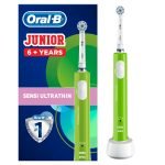 Oral-B Junior Rechargeable Electric Toothbrush Green