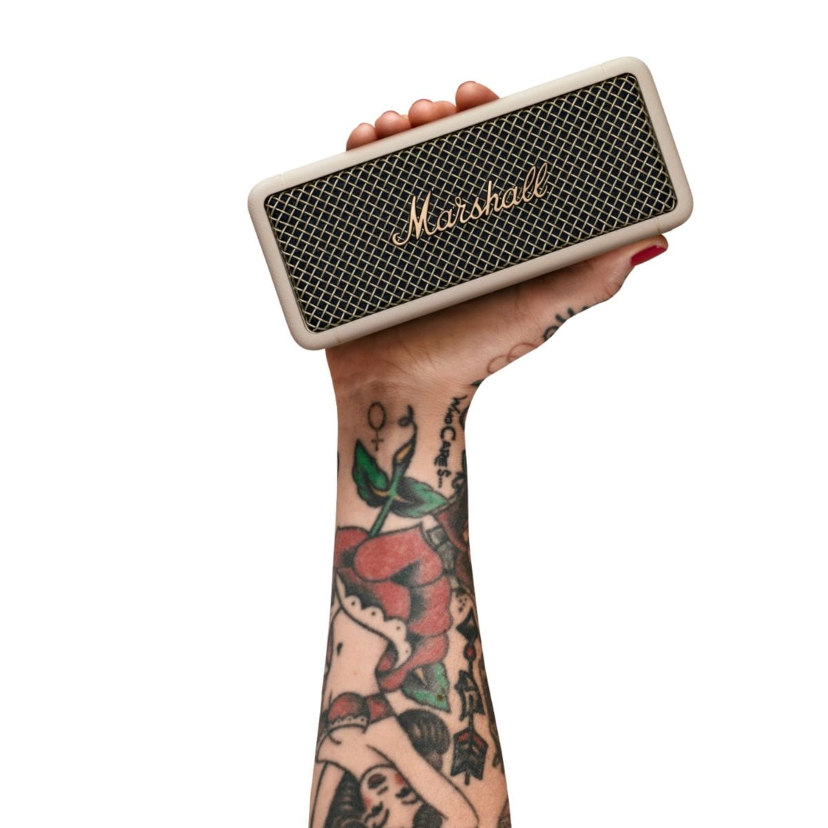 6463394Cv21D Scaled Marshall &Lt;H1&Gt;Marshall Emberton Portable Bluetooth Speaker - Cream&Lt;/H1&Gt; Https://Www.youtube.com/Watch?V=Wlqi1Ajwjs0 Emberton Is A Compact Portable Speaker With The Loud And Vibrant Sound Only Marshall Can Deliver. Emberton Utilises True Stereophonic, A Unique Form Of Multi-Directional Sound From Marshall. Experience Absolute 360° Sound Where Every Spot Is A Sweet Spot. With 20+ Hours Of Playtime, You Can Enjoy The Superior Sound Of Marshall For Hours On End. Marshall Emberton Bluetooth Speaker Marshall Emberton Bluetooth Speaker - Cream