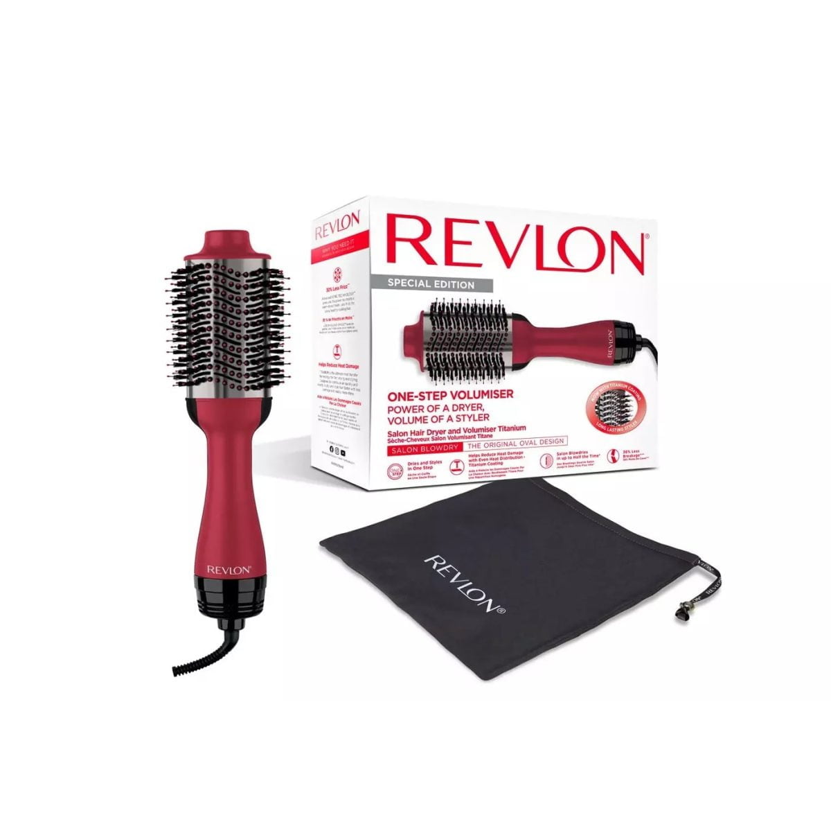 Revelon Hair Dryer And Volumiser Titanium