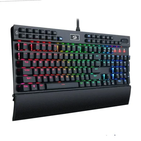 K550 Redragon &Lt;H1 Class=&Quot;Product-Title-H1&Quot;&Gt;Redragon K550 Rgb Yama 131 Key Rgb Gaming Keyboard&Lt;/H1&Gt; &Lt;H2&Gt;&Lt;Span Class=&Quot;A-List-Item&Quot;&Gt;&Lt;Strong&Gt;Features:&Lt;/Strong&Gt;&Lt;/Span&Gt;&Lt;/H2&Gt; &Lt;Span Class=&Quot;A-List-Item&Quot;&Gt;The Ultimate Customizable Mechanical Gaming Keyboard. * 131 Double-Shot Injection Molded Keycaps Rgb Led Backlit Keys For Razor Sharp Lighting That Doesn'T Scratch Off. 100% Anti-Ghosting. * Custom Mechanical Switches Designed For Gaming With Greater Durability And Responsiveness. Mechanical Keys With Medium Resistance, Slightly-Audible, And Tactile Bump Feedback. * Total Of 18 Different Backlight Modes * 12 Programmable Keys For Custom Macros. * 6 Customizable Lighting Modes Where You Pick The Colors For Individual Keys. Perfect, And Defaulted, For Rts, Fps, Or Mmogaming. * 12 Multimedia Controls And Separate Metal Volume Wheel For Video And Music Control. (1 Aa Battery) * Onboard Memory For Storing Macros And Lighting Configurations * User Replaceable Key Switches *  Quick Detachable Wrist Rest * Built Like A Tank. Over-Engineered Metal Casing With Usb Passthrough Port. * For Windows 10, Windows 8, Windows 7, Windows Vista, And Windows Xp.&Lt;/Span&Gt; Gaming Keyboard Redragon K550 Gaming Keyboard