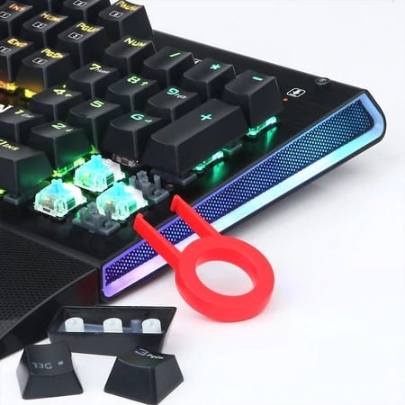 K569 Redragon &Lt;H1 Id=&Quot;Title&Quot; Class=&Quot;A-Size-Large A-Spacing-None&Quot;&Gt;Redragon K569Rgb  Aryaman Rgb Mechanical Gaming Keyboard&Lt;/H1&Gt; High Quality Mechanical Switches Rgb Full Color Led Backlit Keys Removable Wide Palm Rest Design With Rgb Backlit On 2 Sides Full Key Anti-Ghosting Golden Plated Usb Port Spill Proof Design 104 Keys Win Keys Can Be Disable When Gaming Double Injection Keycaps Gaming Keyboard Redragon K569Rgb Gaming Keyboard